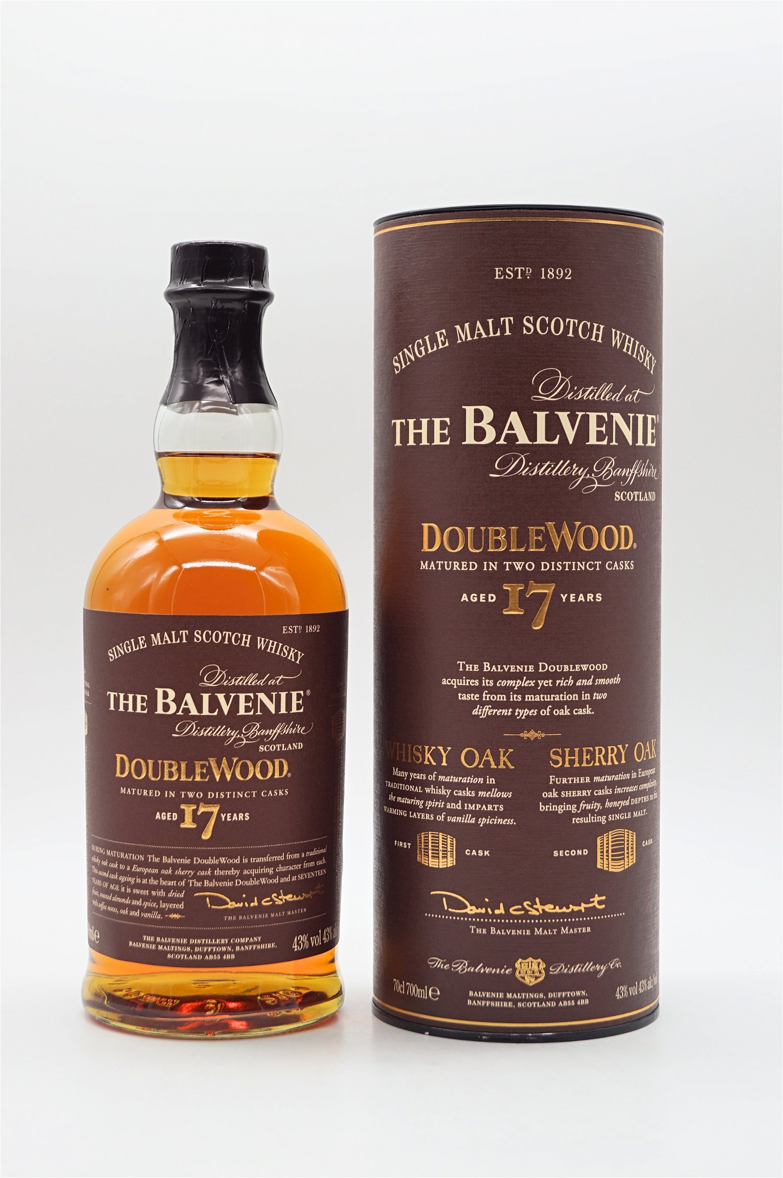 The Balvenie 17 Jahre Double Wood Single Malt Scotch