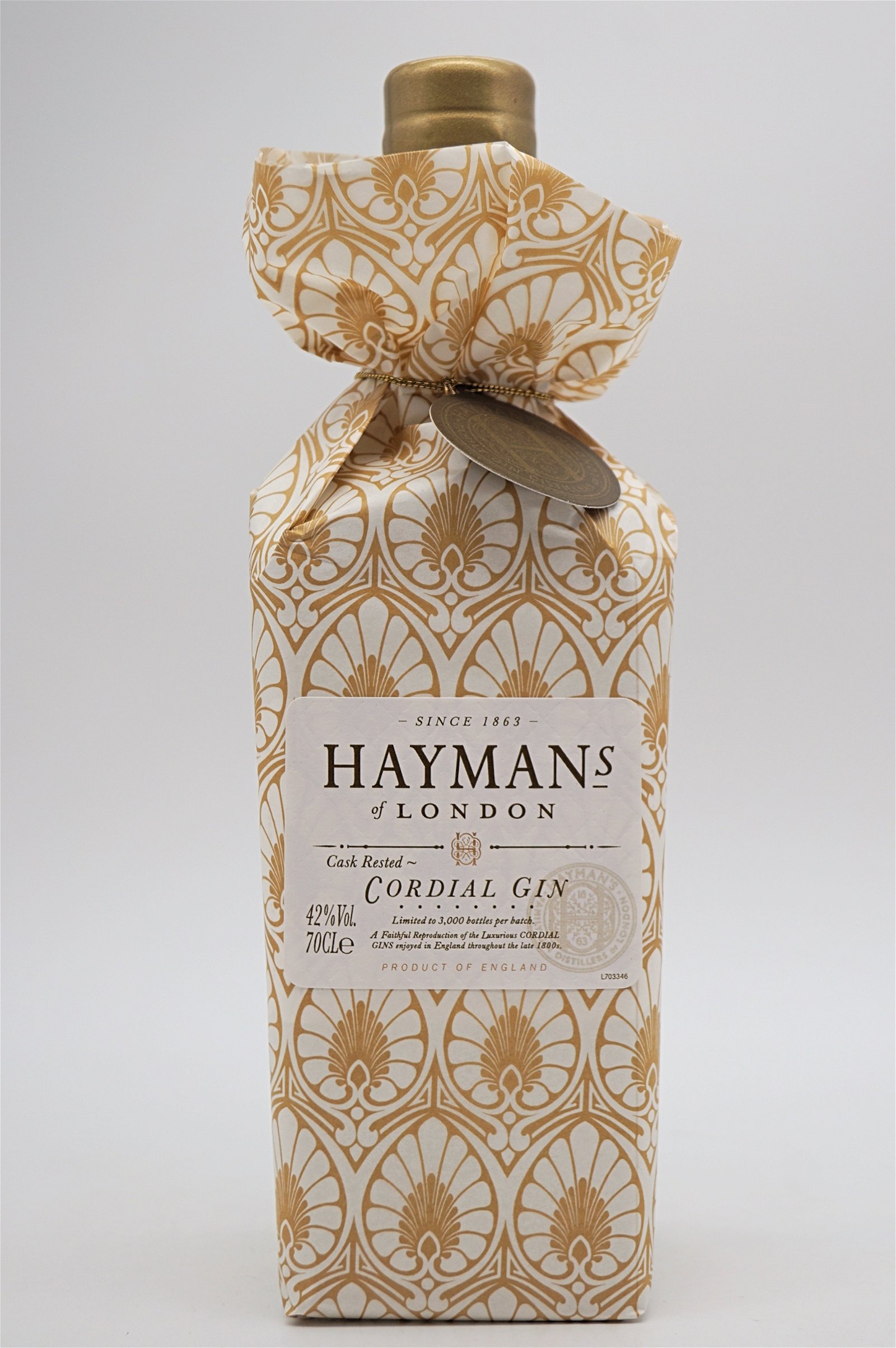 Haymans Cordial Gin Cask Rested