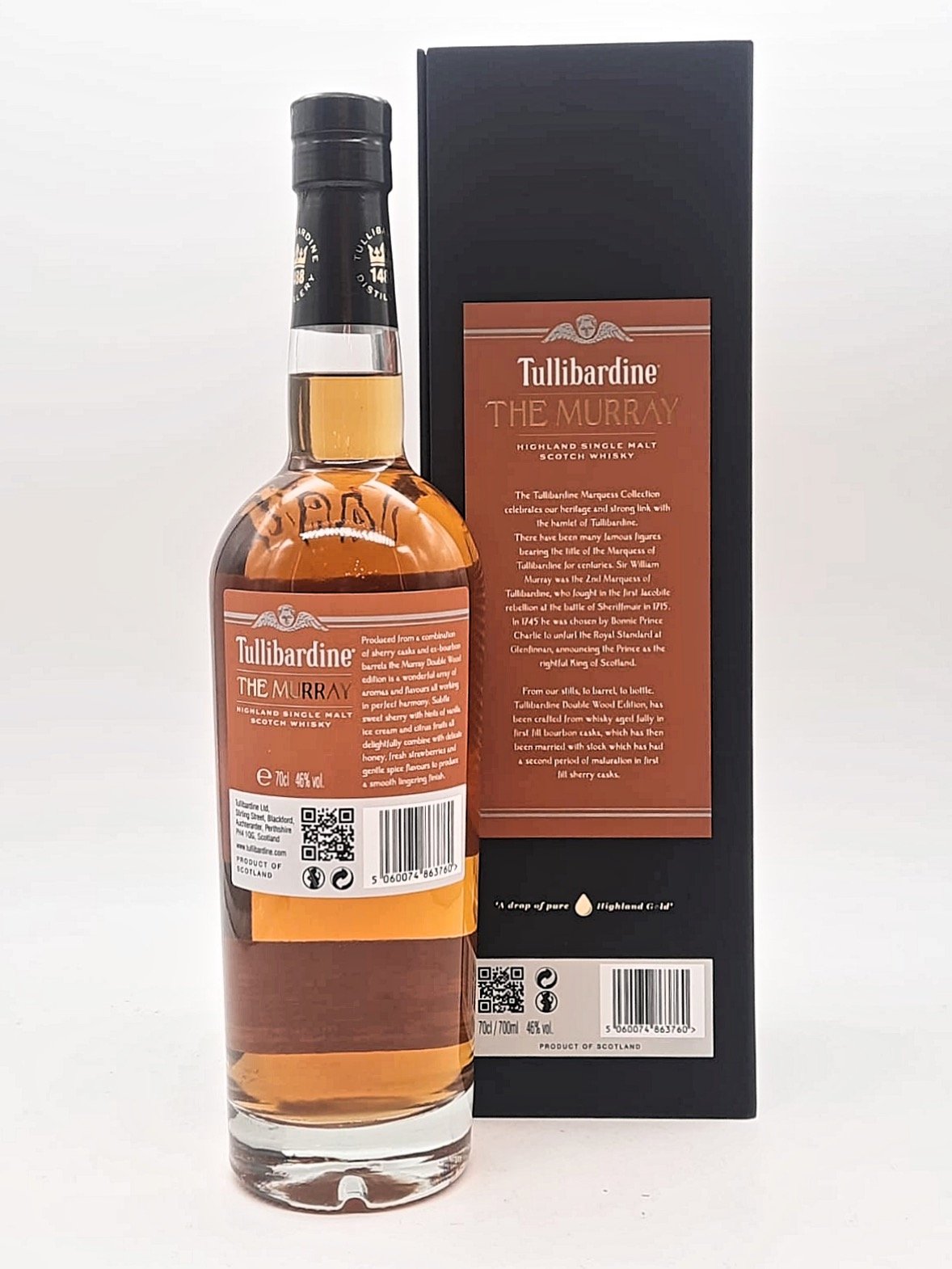 Tullibardine The Murray Double Wood Edition 2005/2020 The Marquess Collection Highland Single Malt Scotch Whisky 