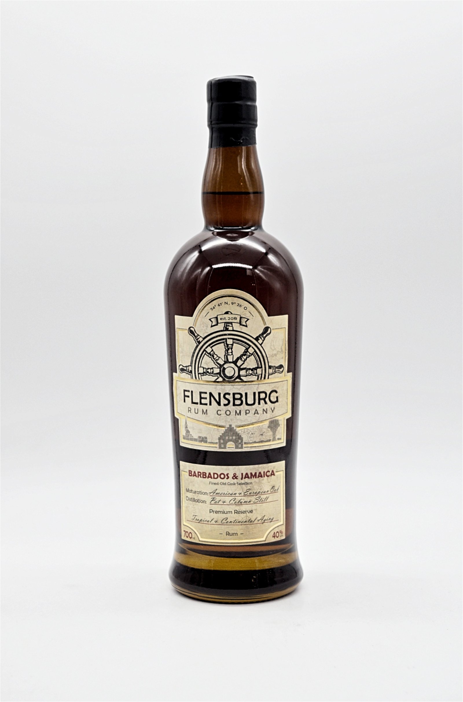Flensburg Rum Company Barbados & Jamaica Rum