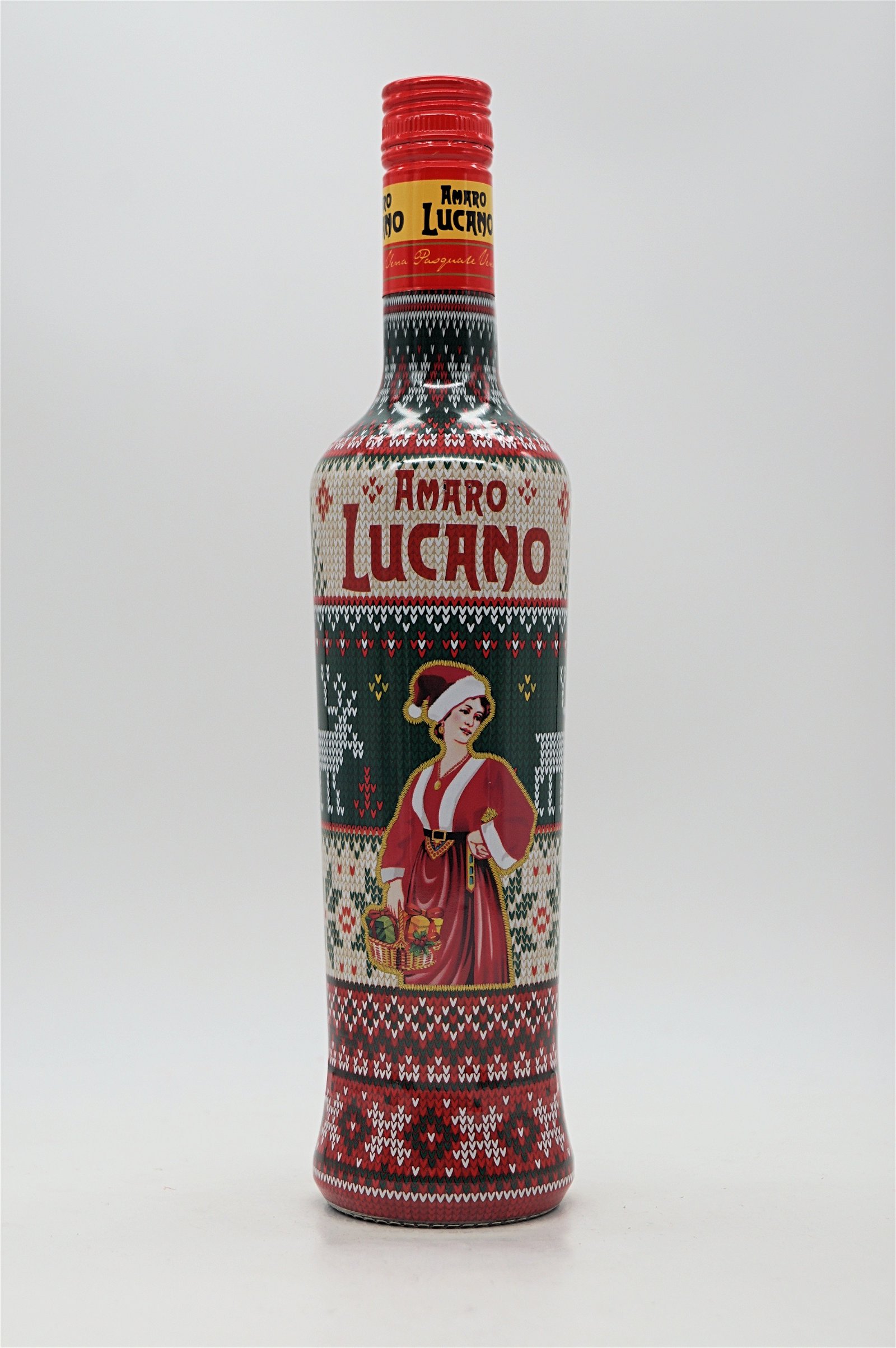 Lucano Amaro Weihnachtsflasche