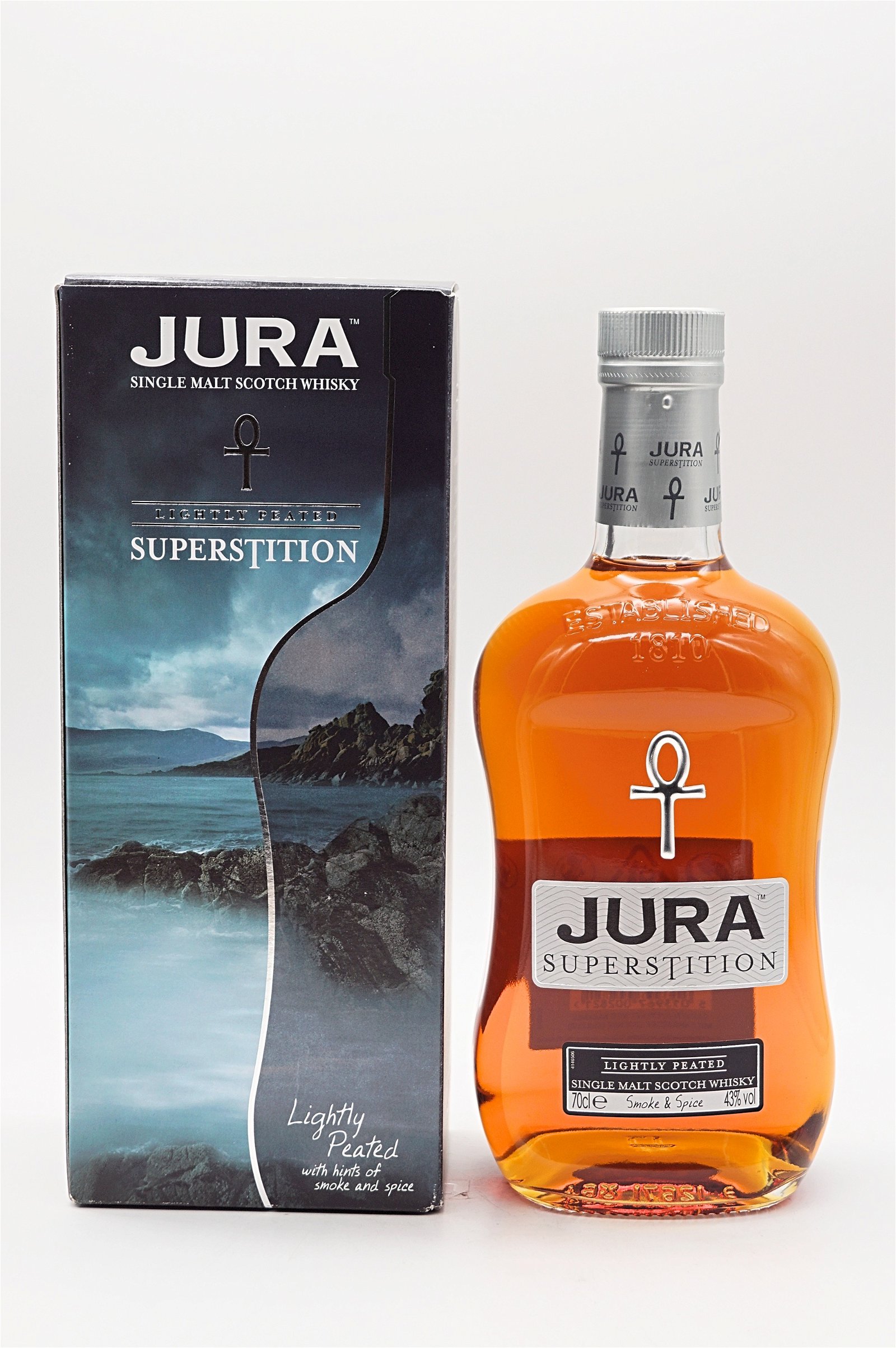 Jura Superstition Lightly Peated Single Malt Scotch Whisky