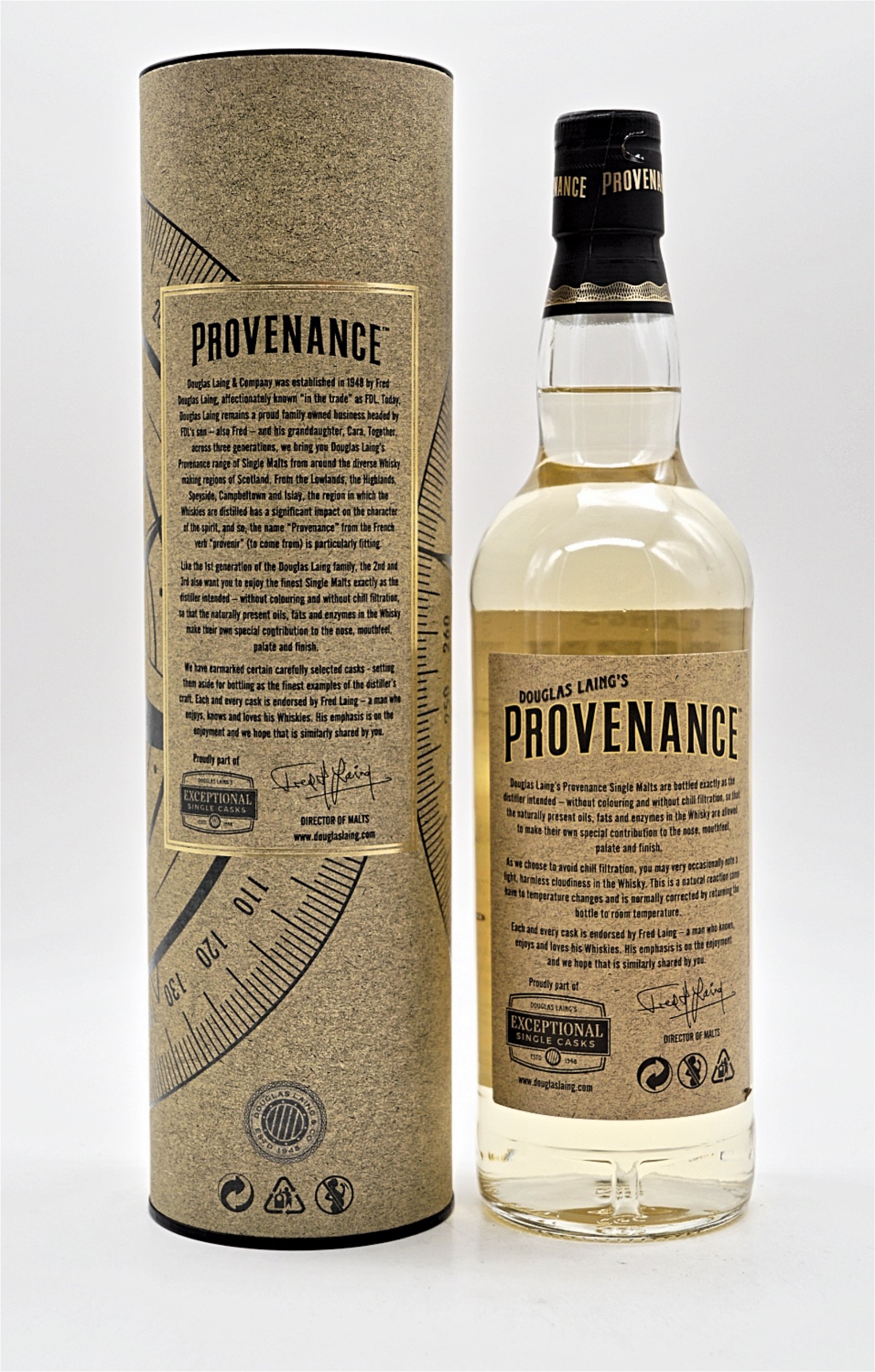 Provenance Inchgower Distillery 7 Jahre 2009/2016 Single Cask Single Malt Scotch Whisky