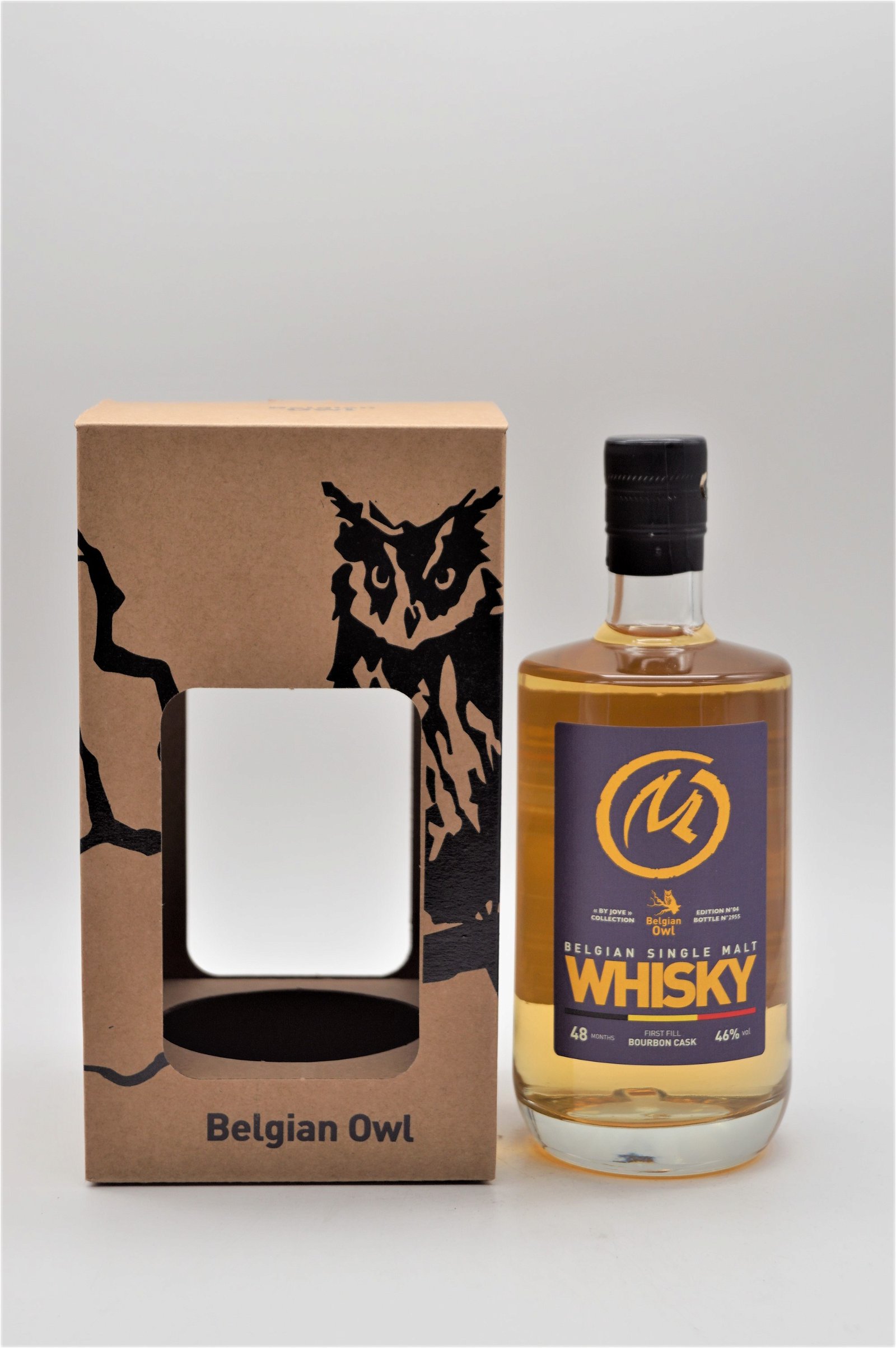 Belgian Owl Belgian Single Malt Whisky by Jove Edition No 4