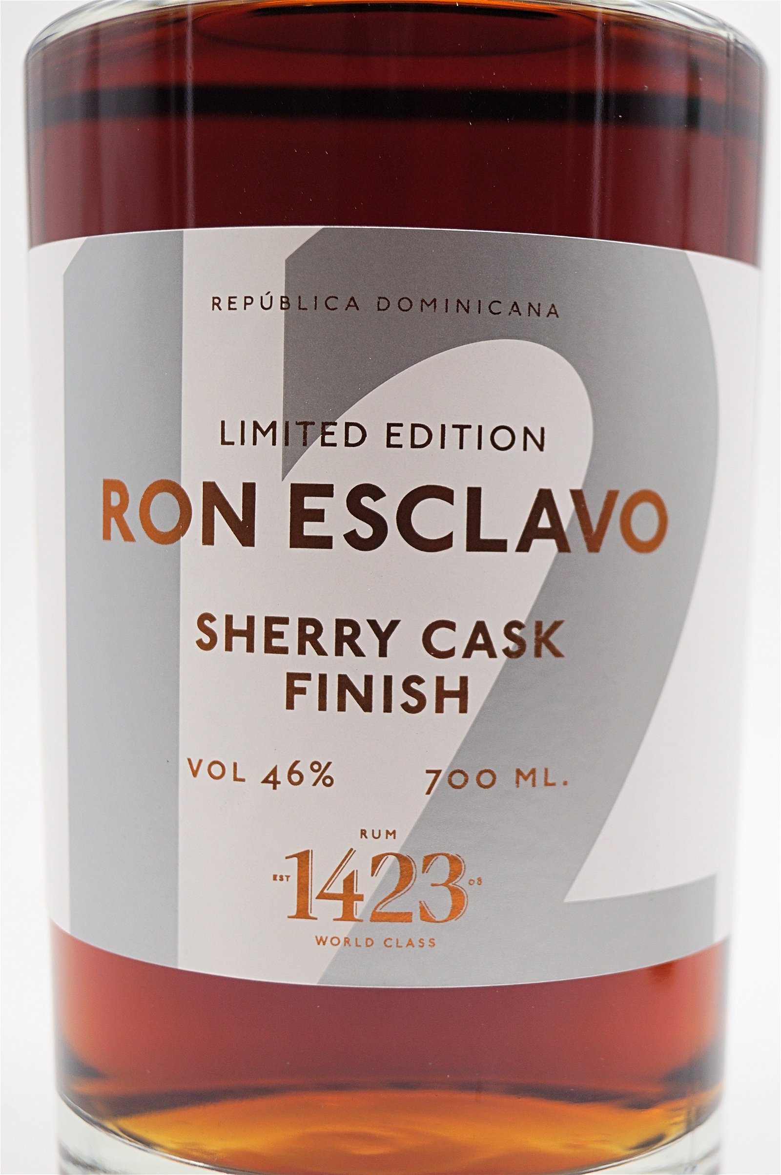 Ron Esclavo 12 YO Sherry Cask Finish Limited Edition