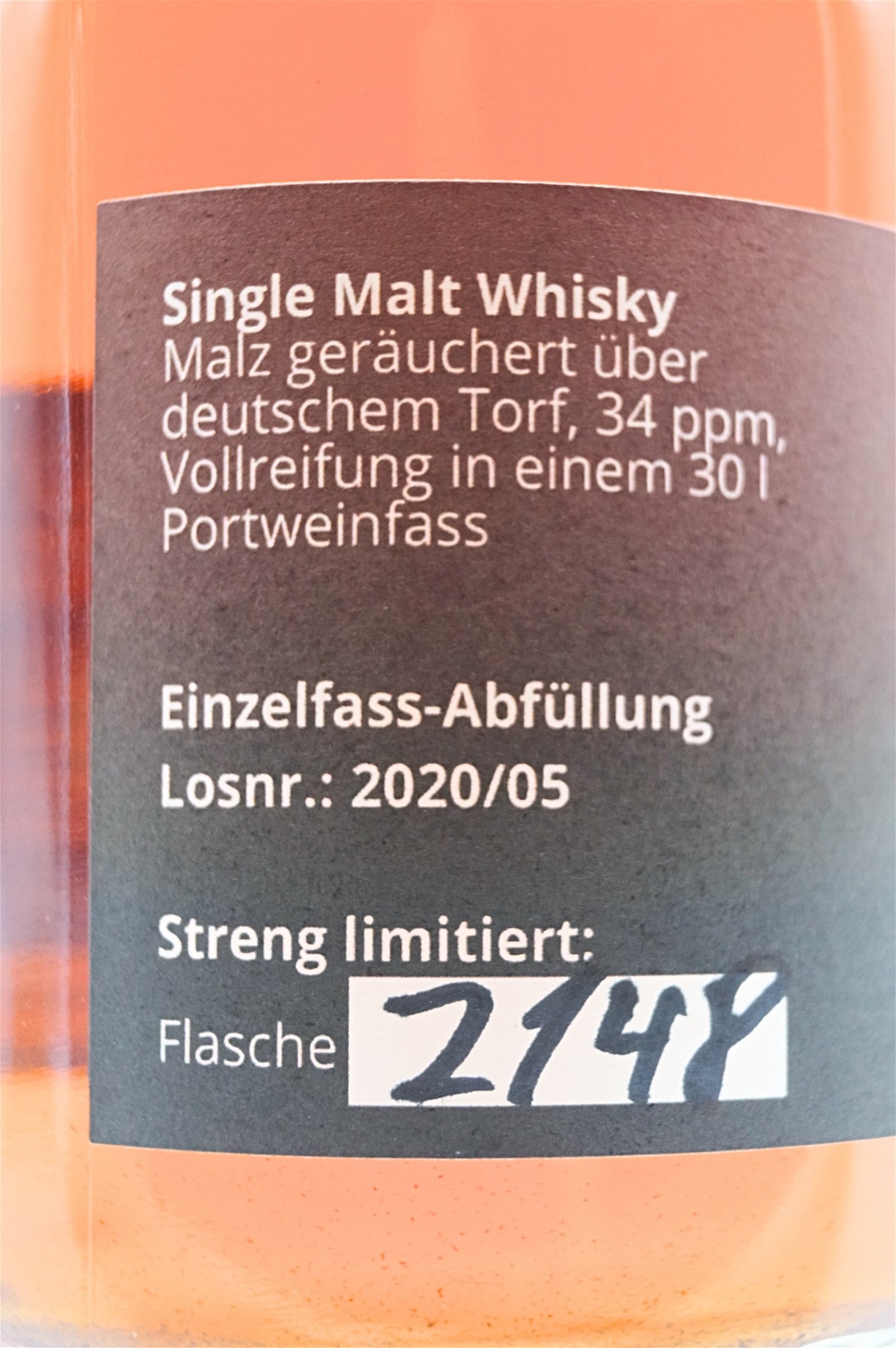 Der Schnapsstodl Single Cask Schwesternfass ANNA Single Malt Whisky
