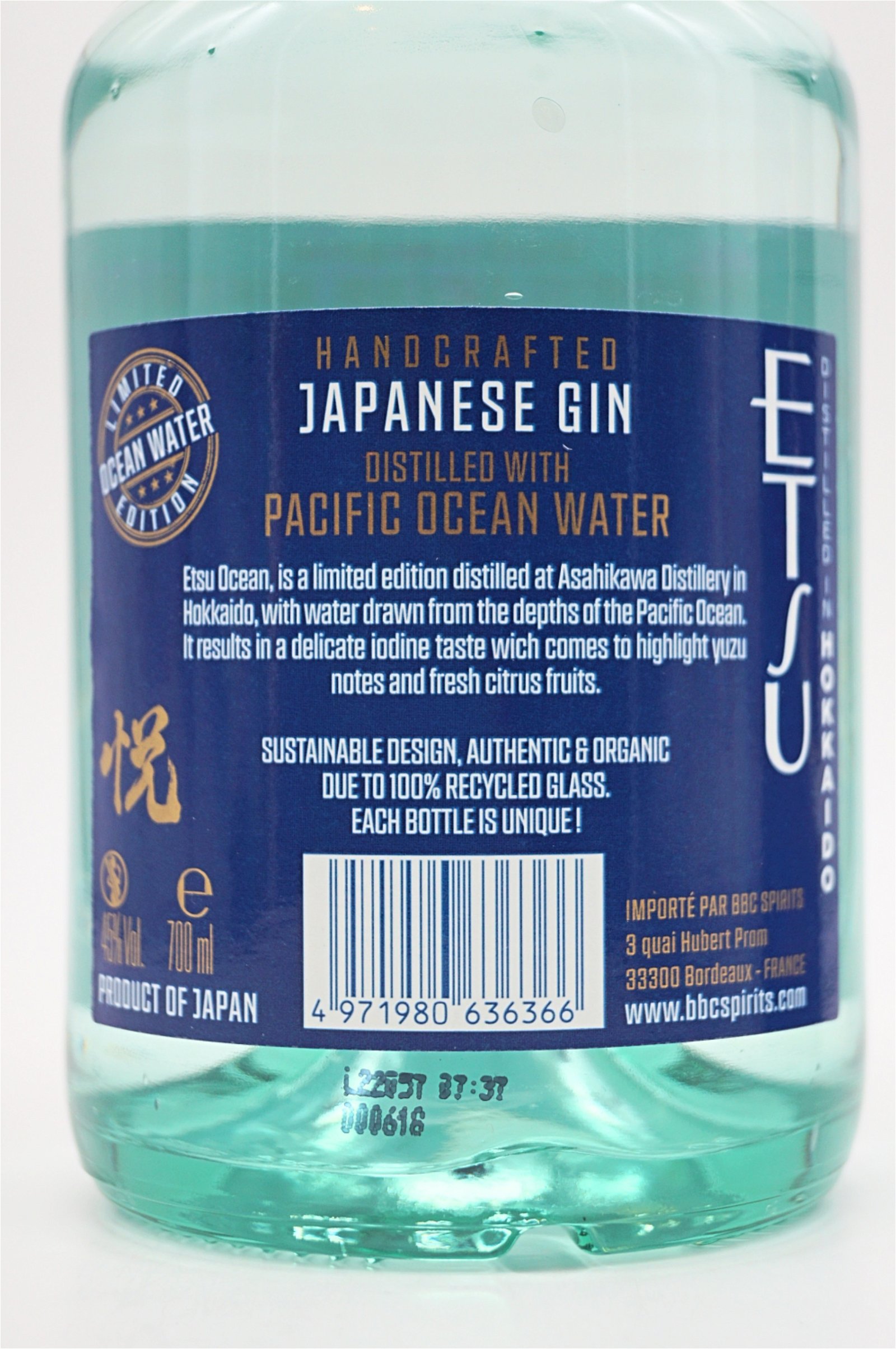 Etsu Ocean Water Gin
