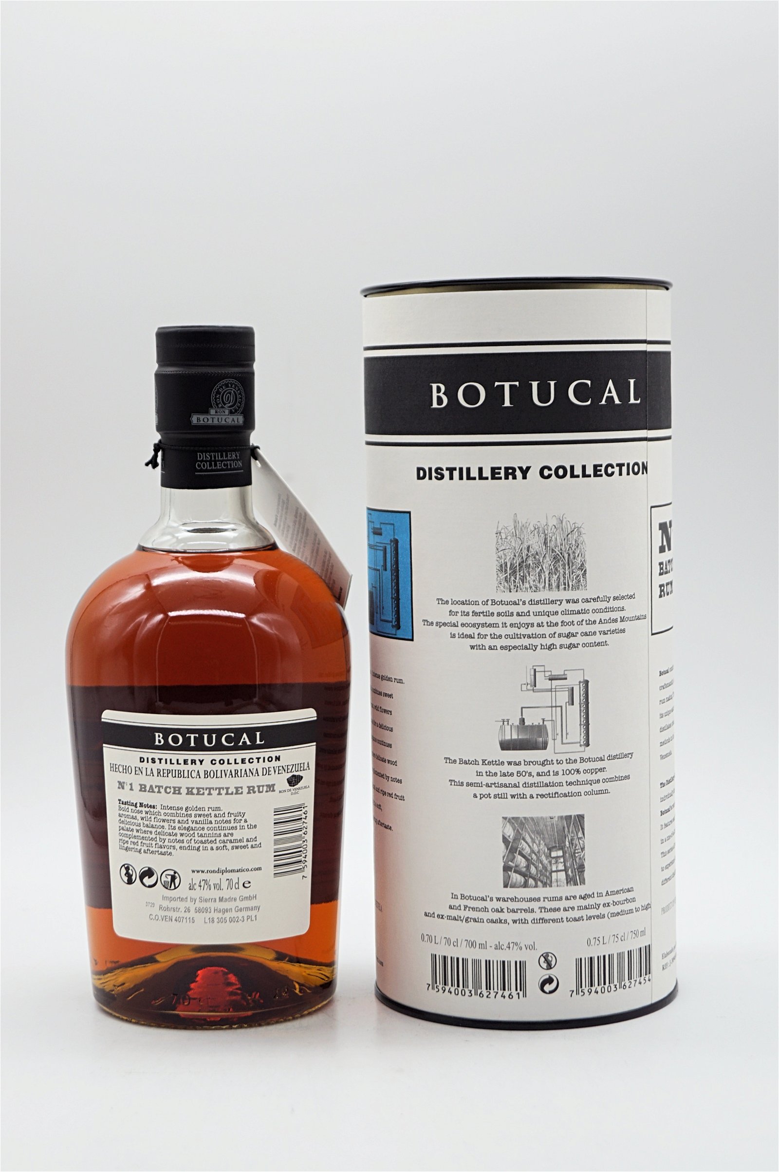 Botucal Distillery Collection No 1 Batch Kettle Rum