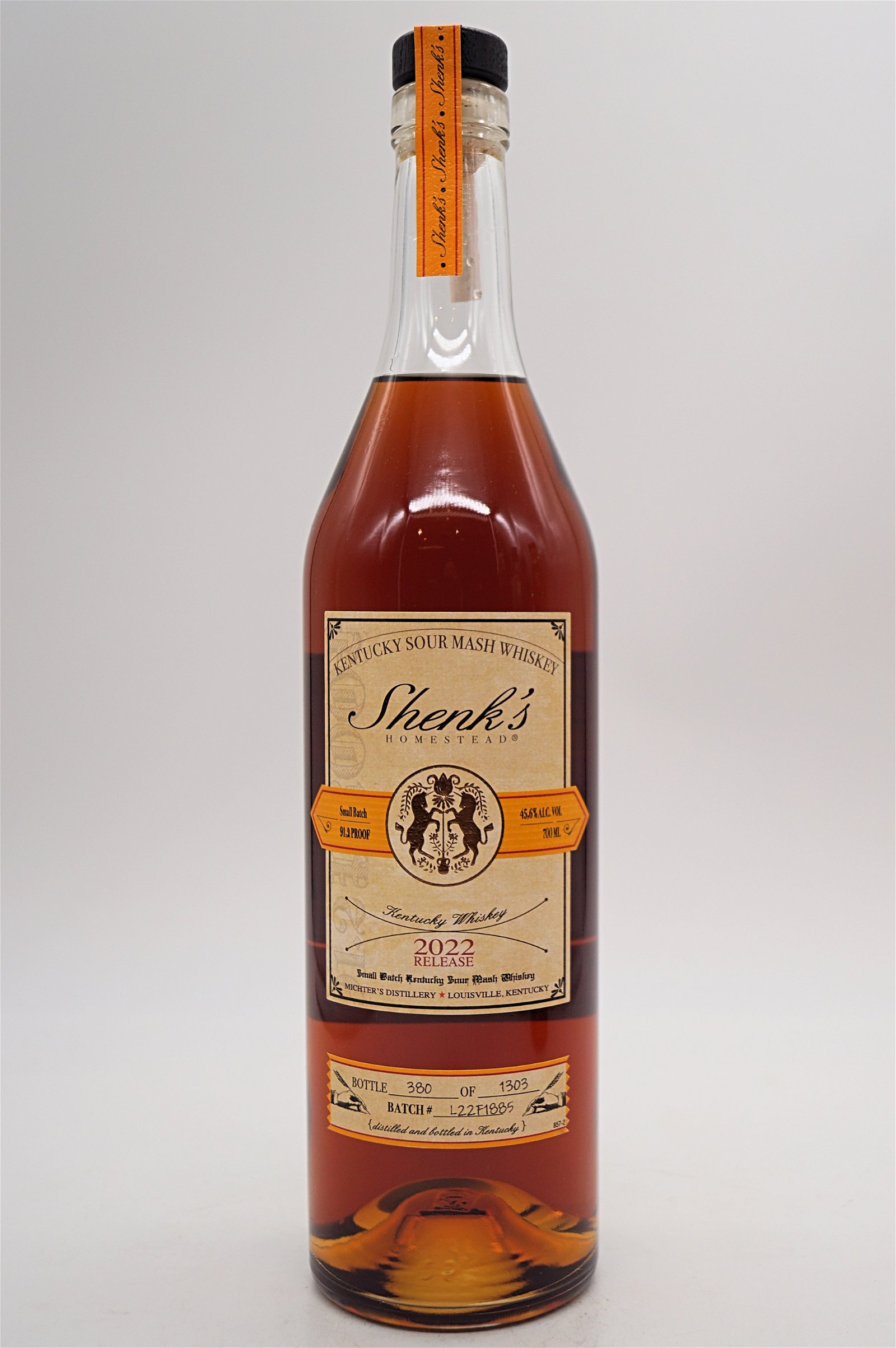 Michters L. R. Shenks Homestead Sour Mash Whiskey