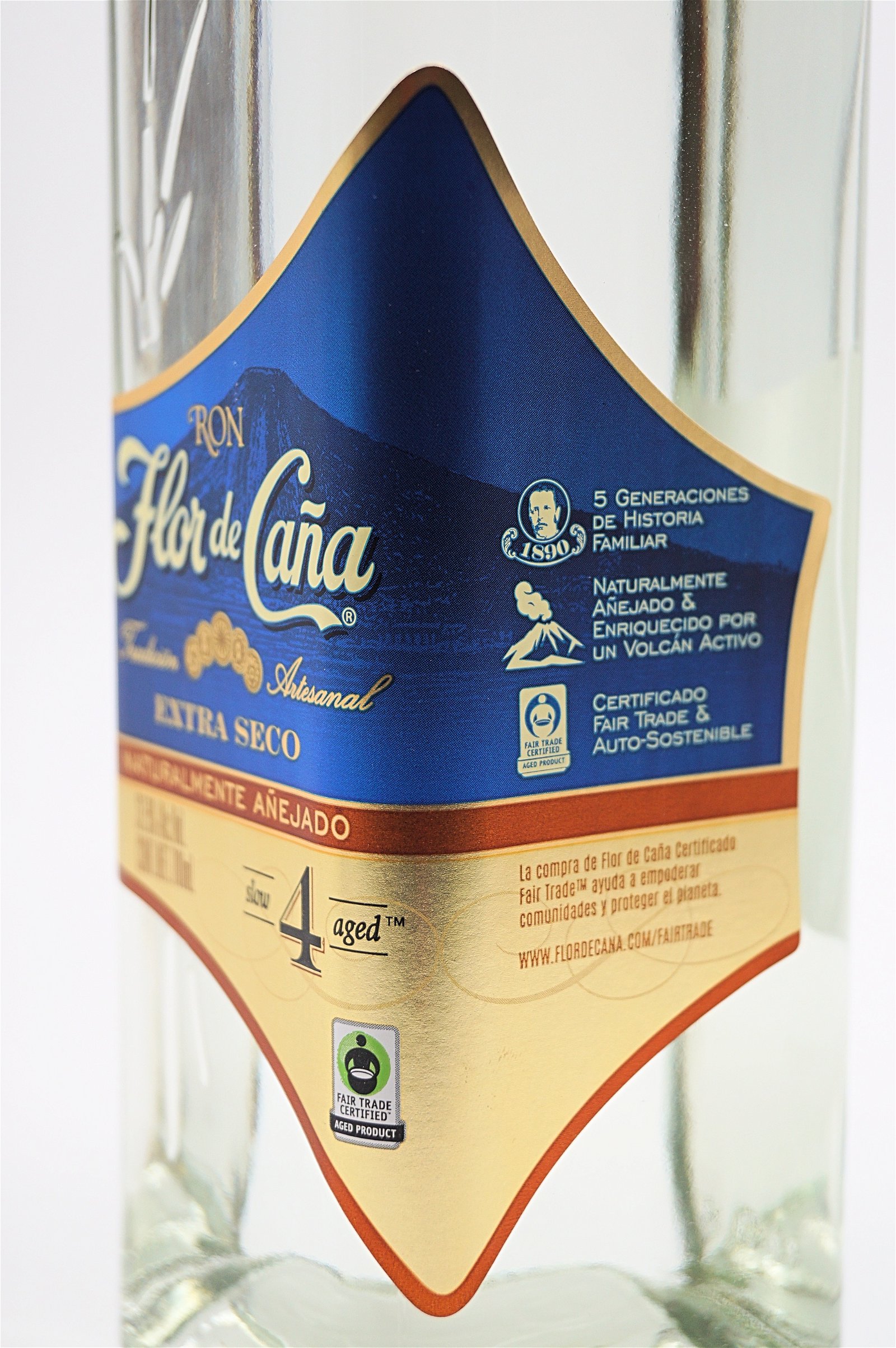 Flor de Cana 4 Jahre White Extra Seco Rum