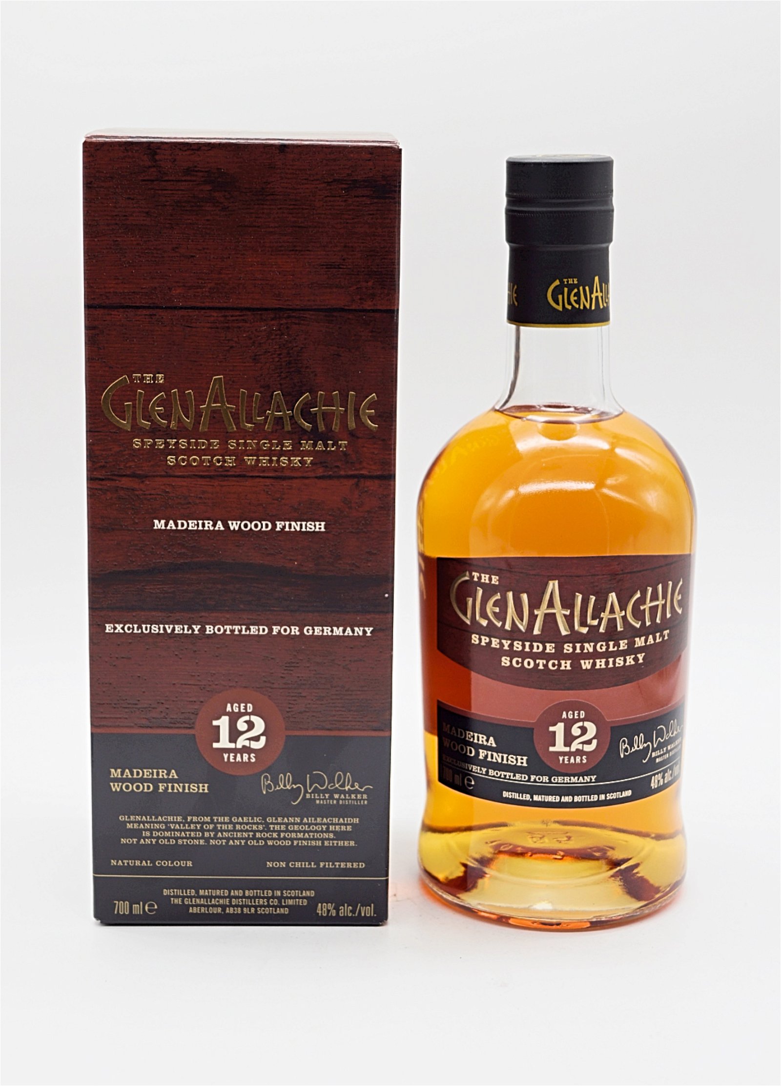 GlenAllachie 12 Jahre Madeira Wood Finish Speyside Single Malt Scotch Whisky