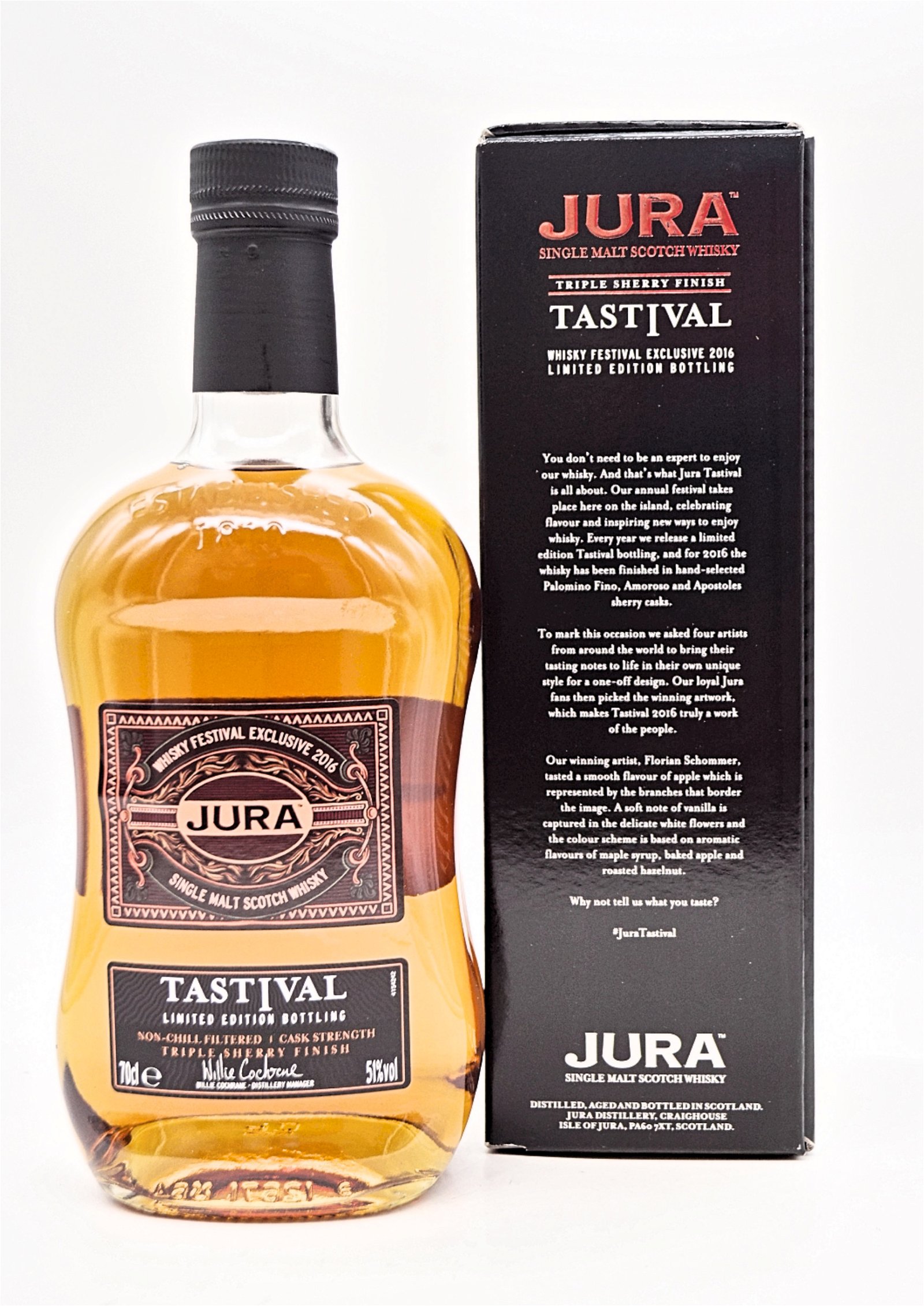Jura Tastival Whisky Festival Exclusive 2016 Limited Edition  Whisky