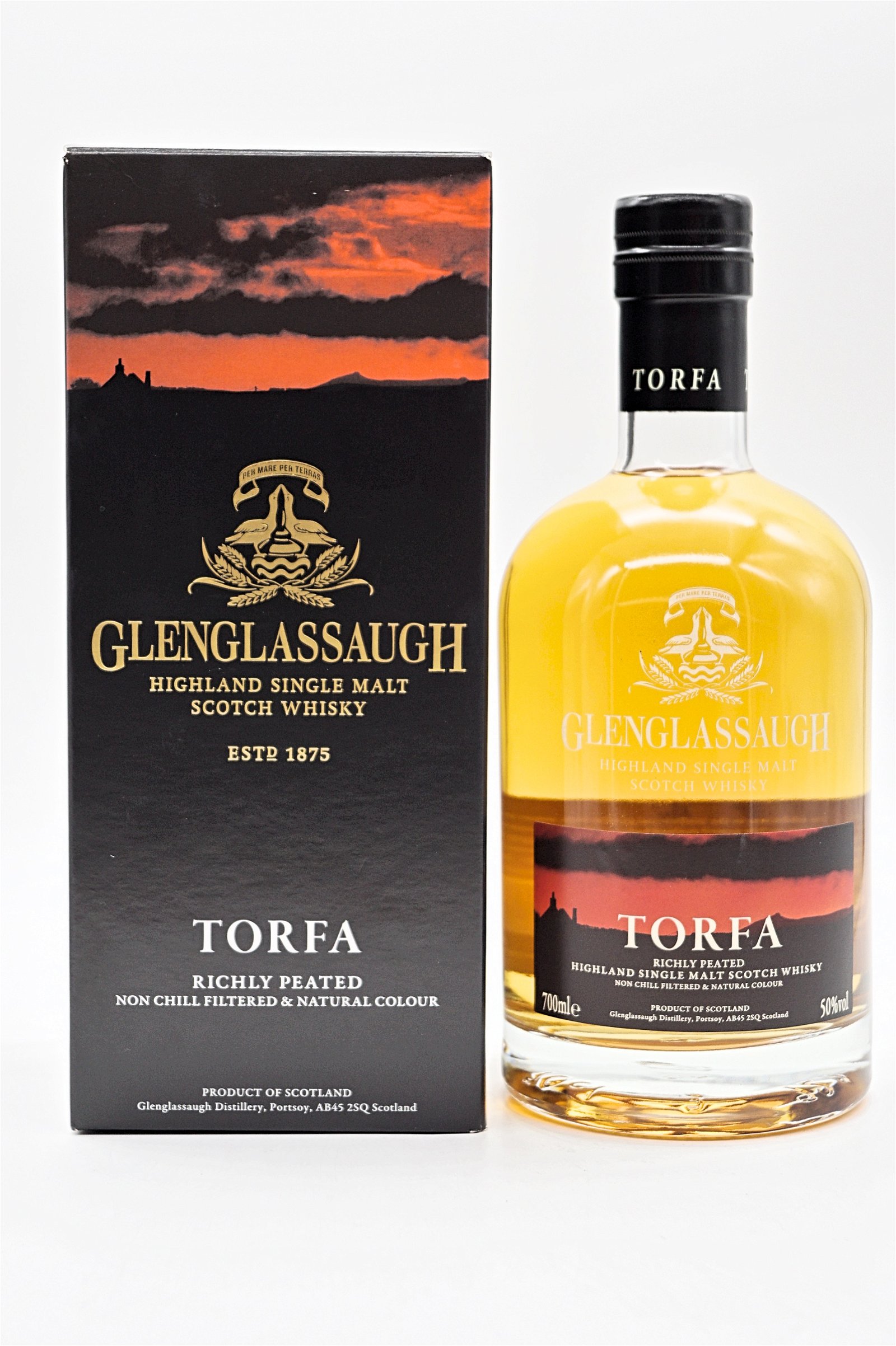 Glenglassaugh Torfa Richly Peated Highland Single Malt Scotch Whisky