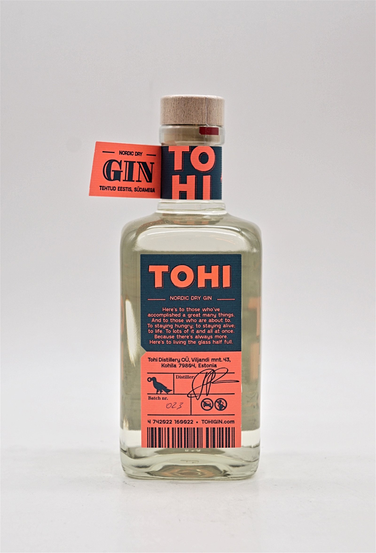Tohi Cloudberry Mist Nordic Dry Gin
