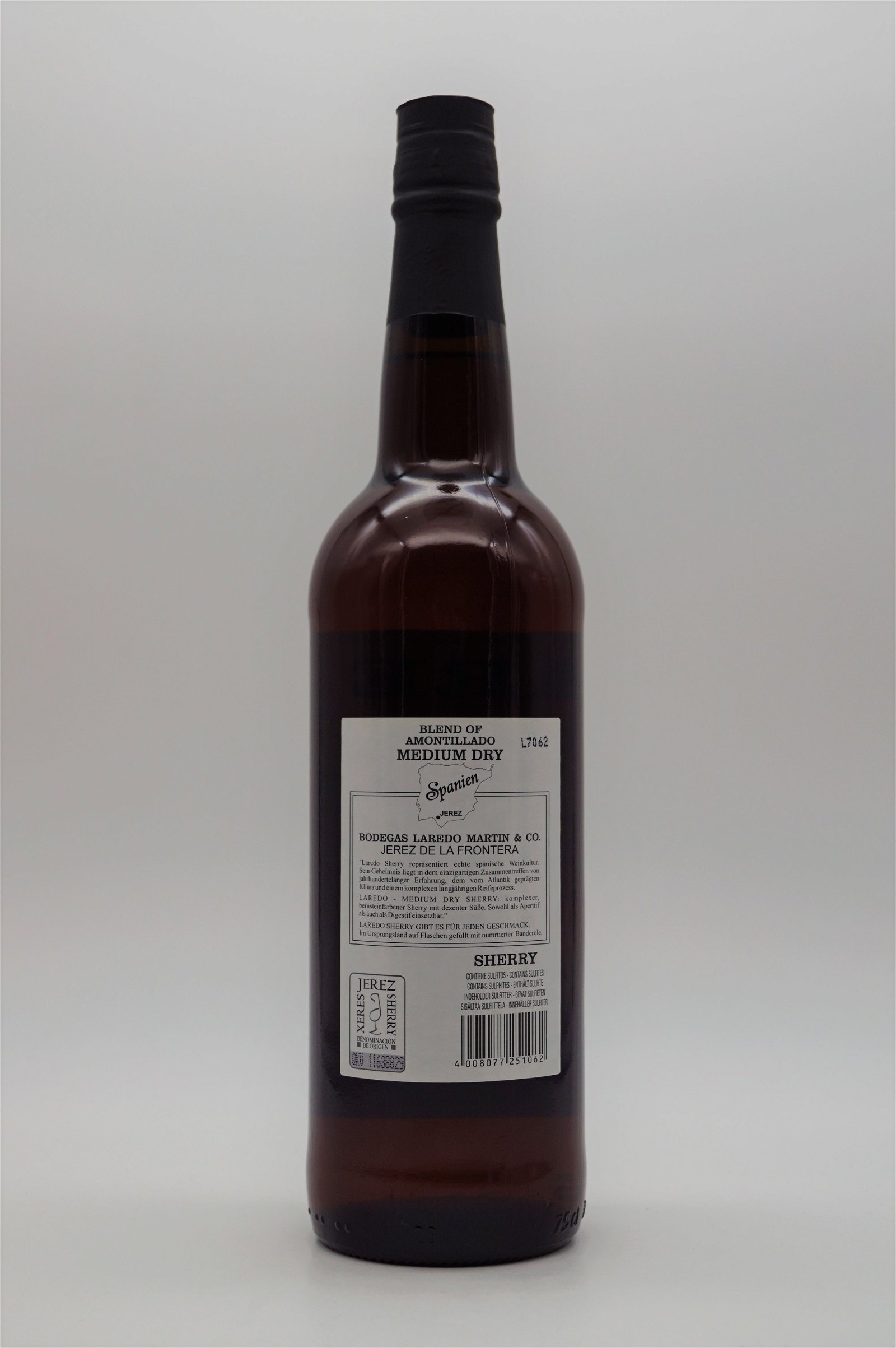 Laredo Blend of Amontillado Medium Dry Sherry