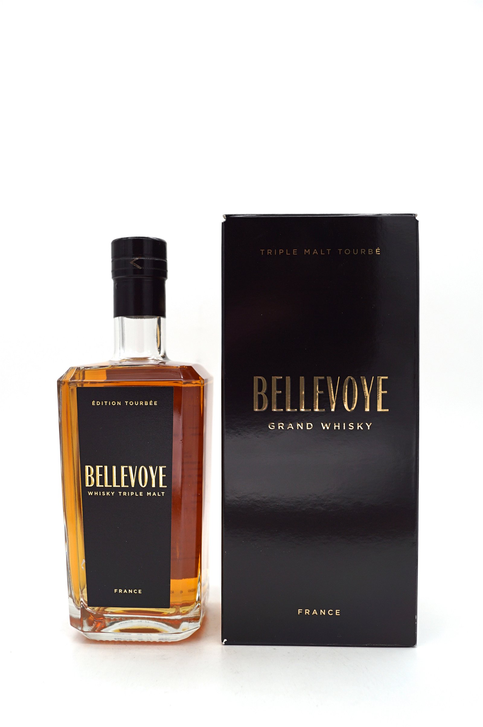 Bellevoye Noir Tourbée Triple Malt French Whisky