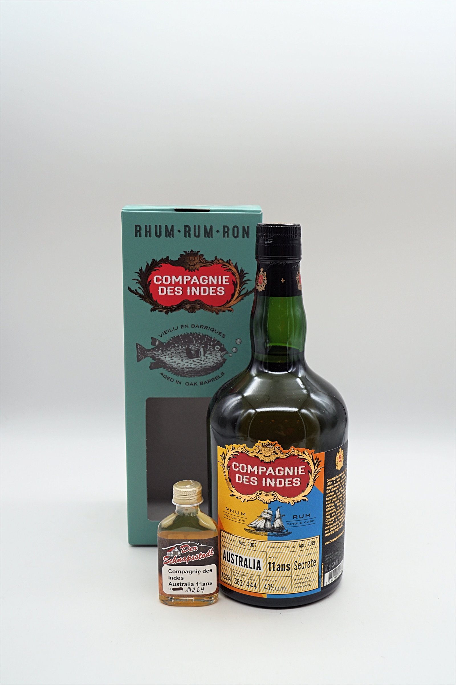 Compagnie des Indes Australia 11 Jahre Rum Sample 20 ml