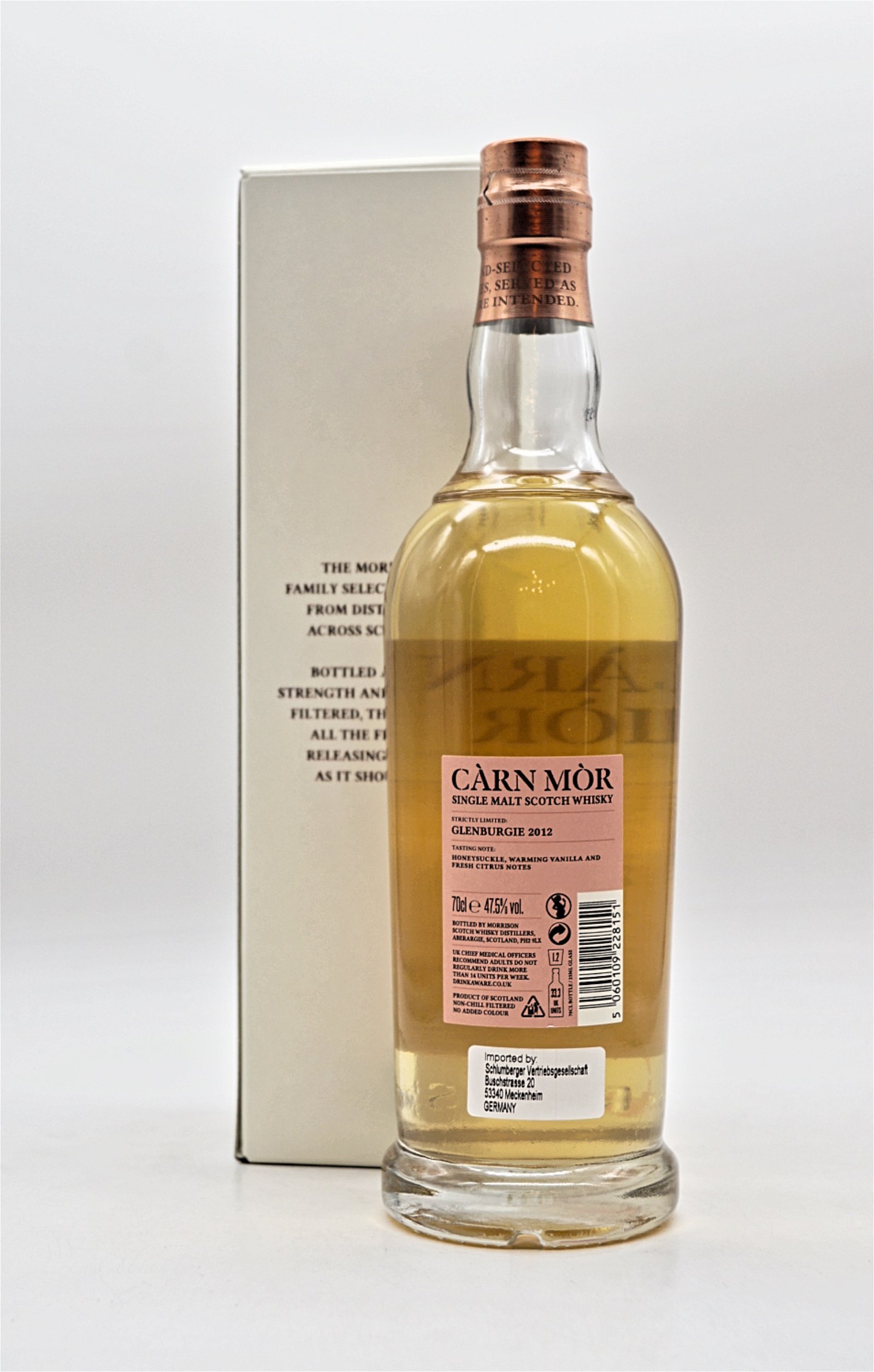 Carn Mor Glenburgie 2012 Bourbon Barrel Strictly Limited Single Malt Scotch Whisky