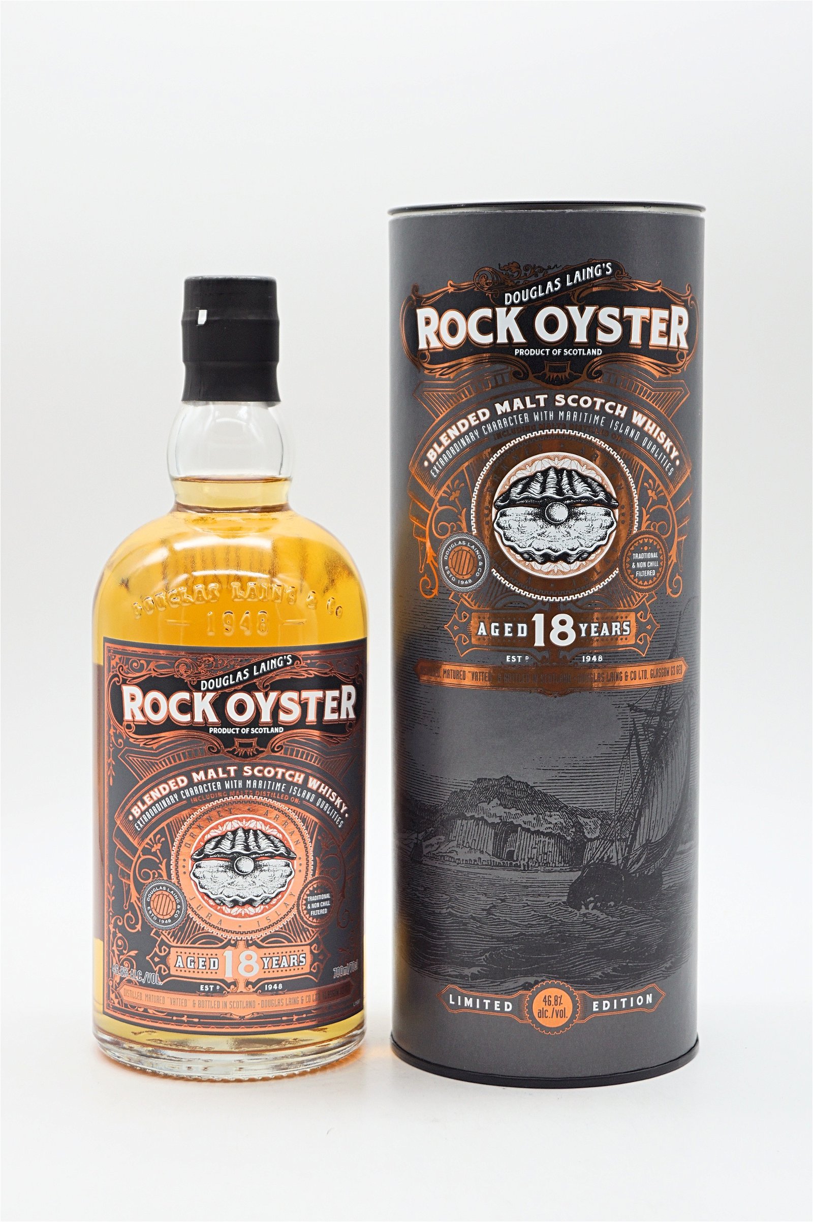 Rock Oyster 18 Jahre Blended Malt Scotch Limited Edition