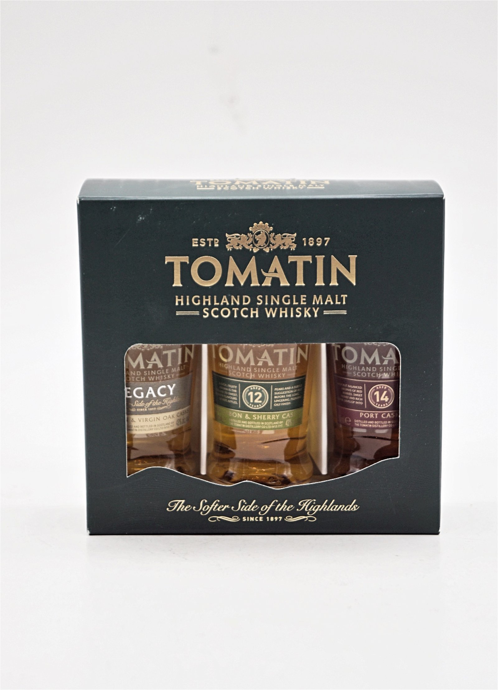 Tomatin Collection Highland Single Malt Scotch Whiskies (3x0,05l)