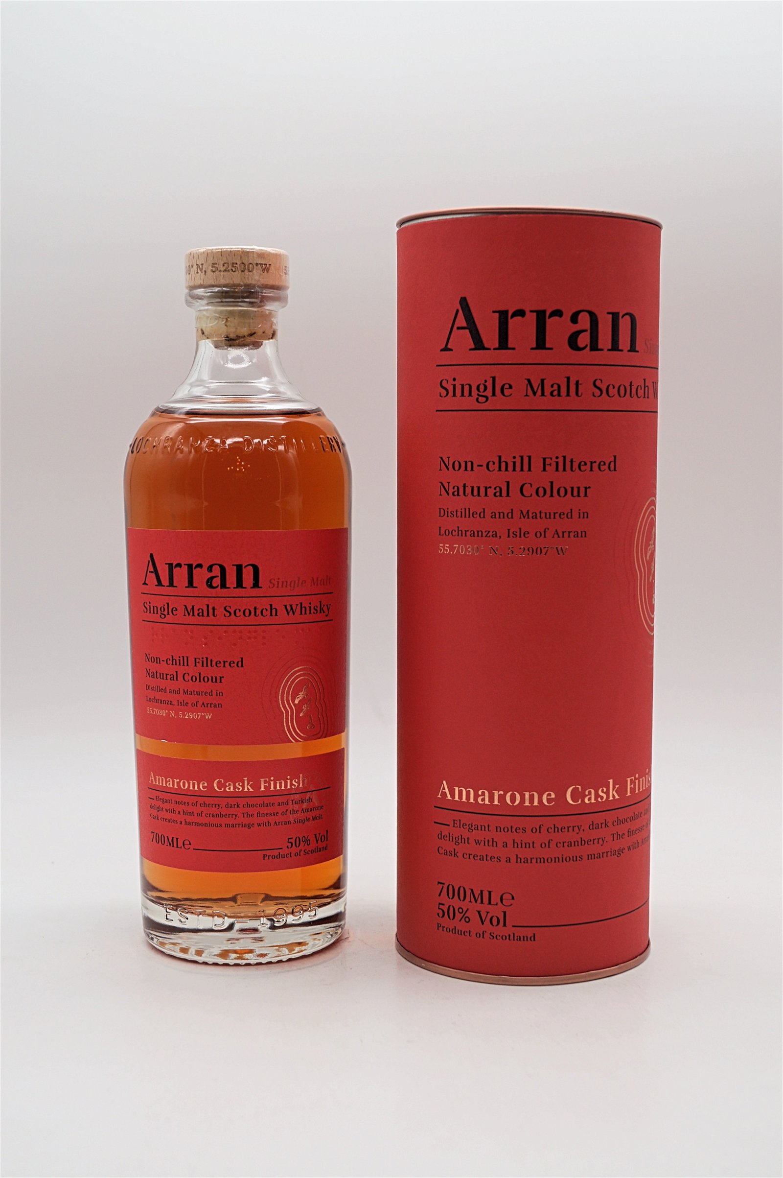 The Arran Amarone Cask Finish Single Malt Scotch Whisky