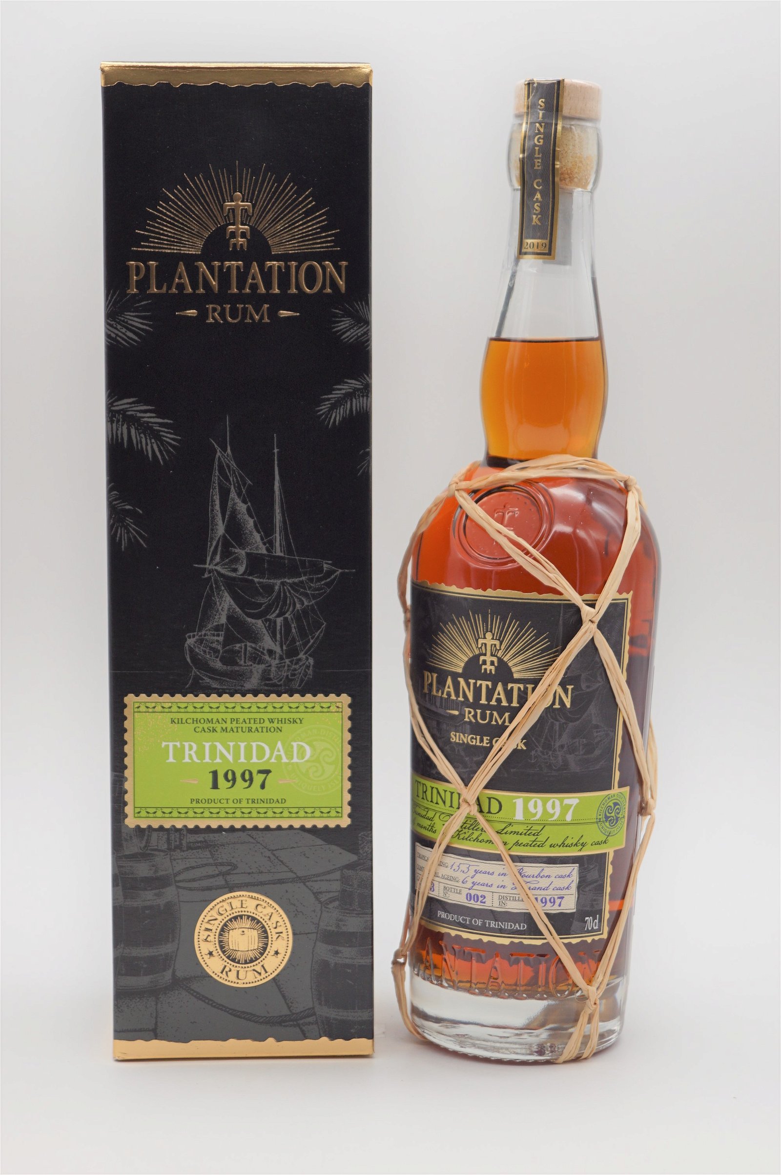 Plantation Rum Trinidad 1997 Single Cask Collection Kilchoman Finish