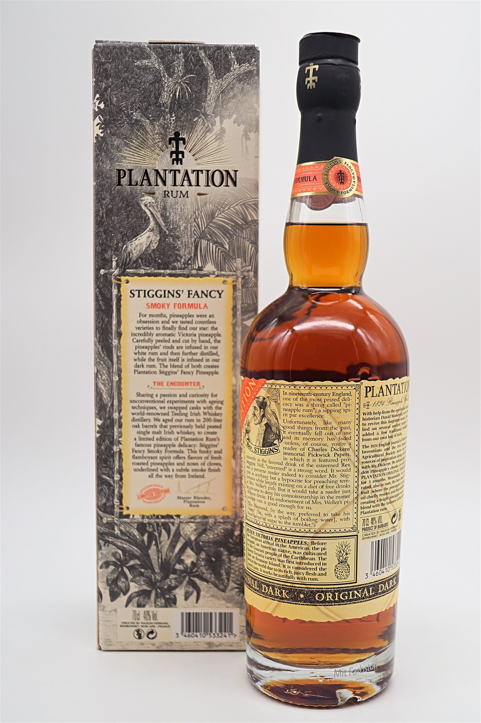 Plantation Rum Stiggins Fancy Smoky Formula Rum