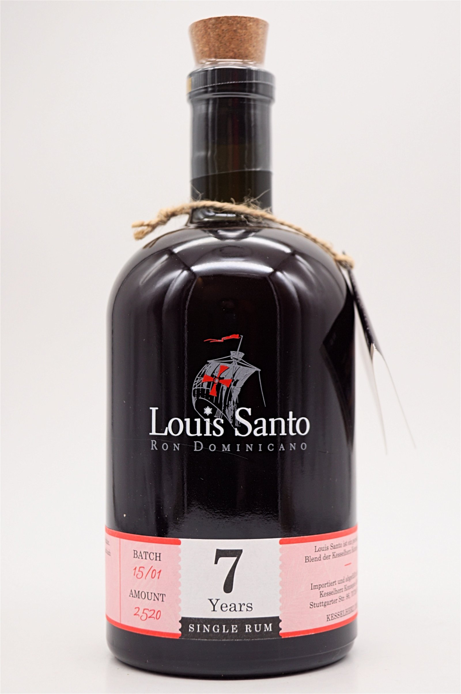 Louis Santo 7 Jahre Single Rum Batch 15/01