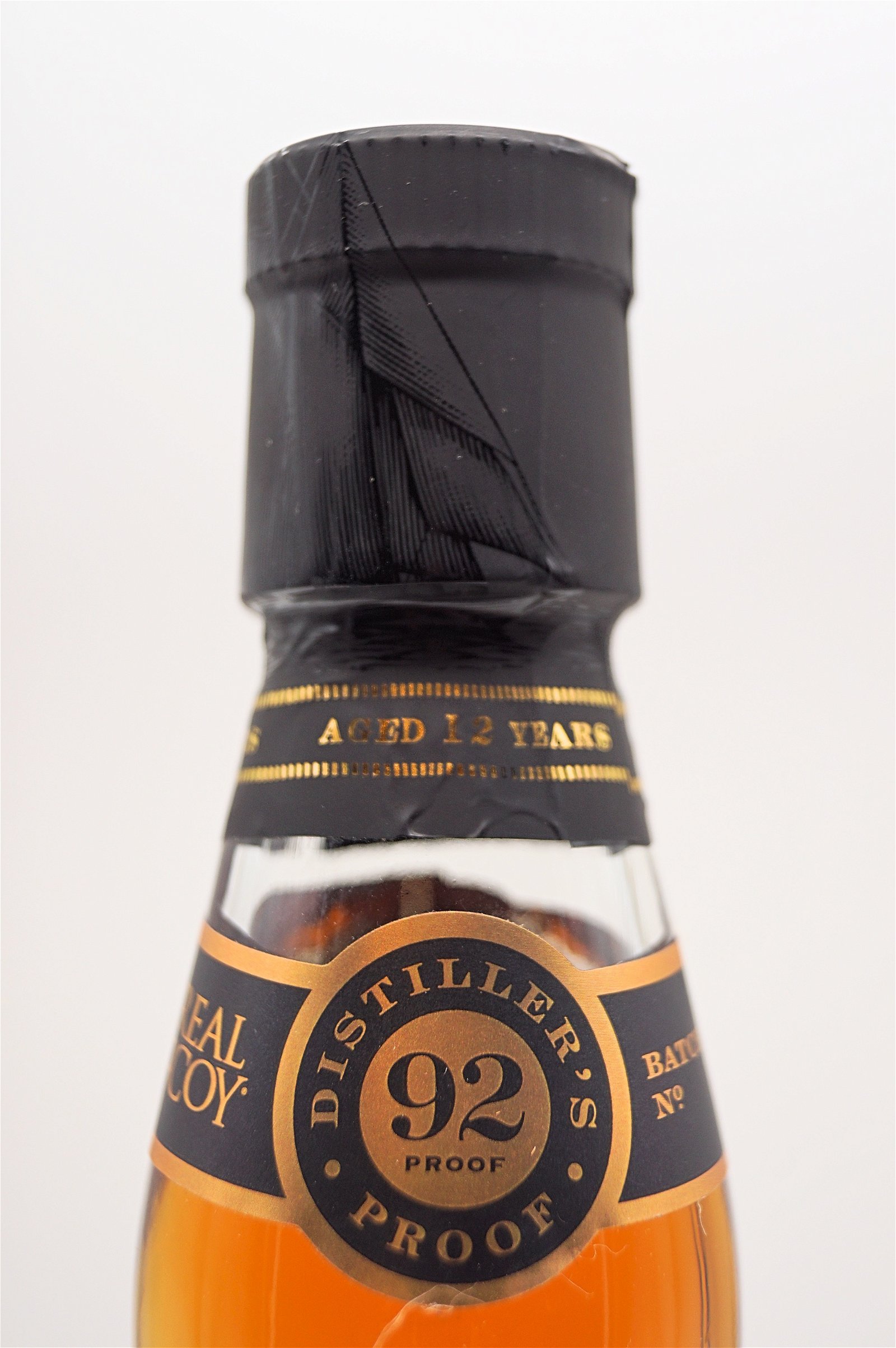 The Real Mc Coy 12 Jahre Distillers Proof Single Blended Rum 46%