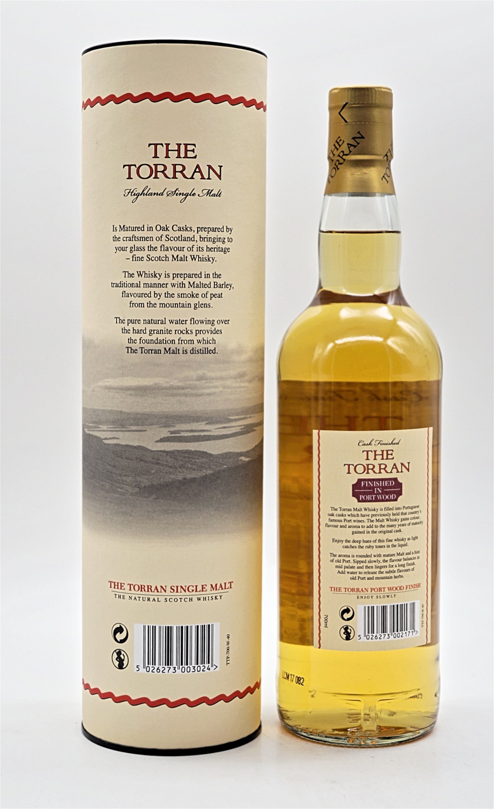 The Torran Finished in Port Wood Highland Single Malt Scotch Whisky
