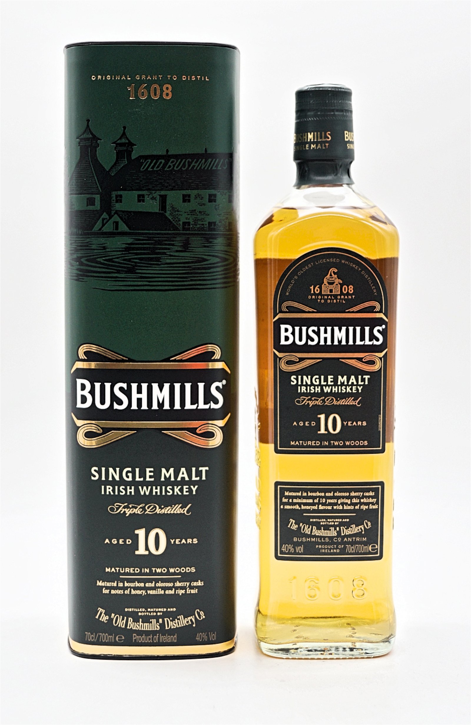 Bushmills 10 Jahre Single Malt Irish Whiskey