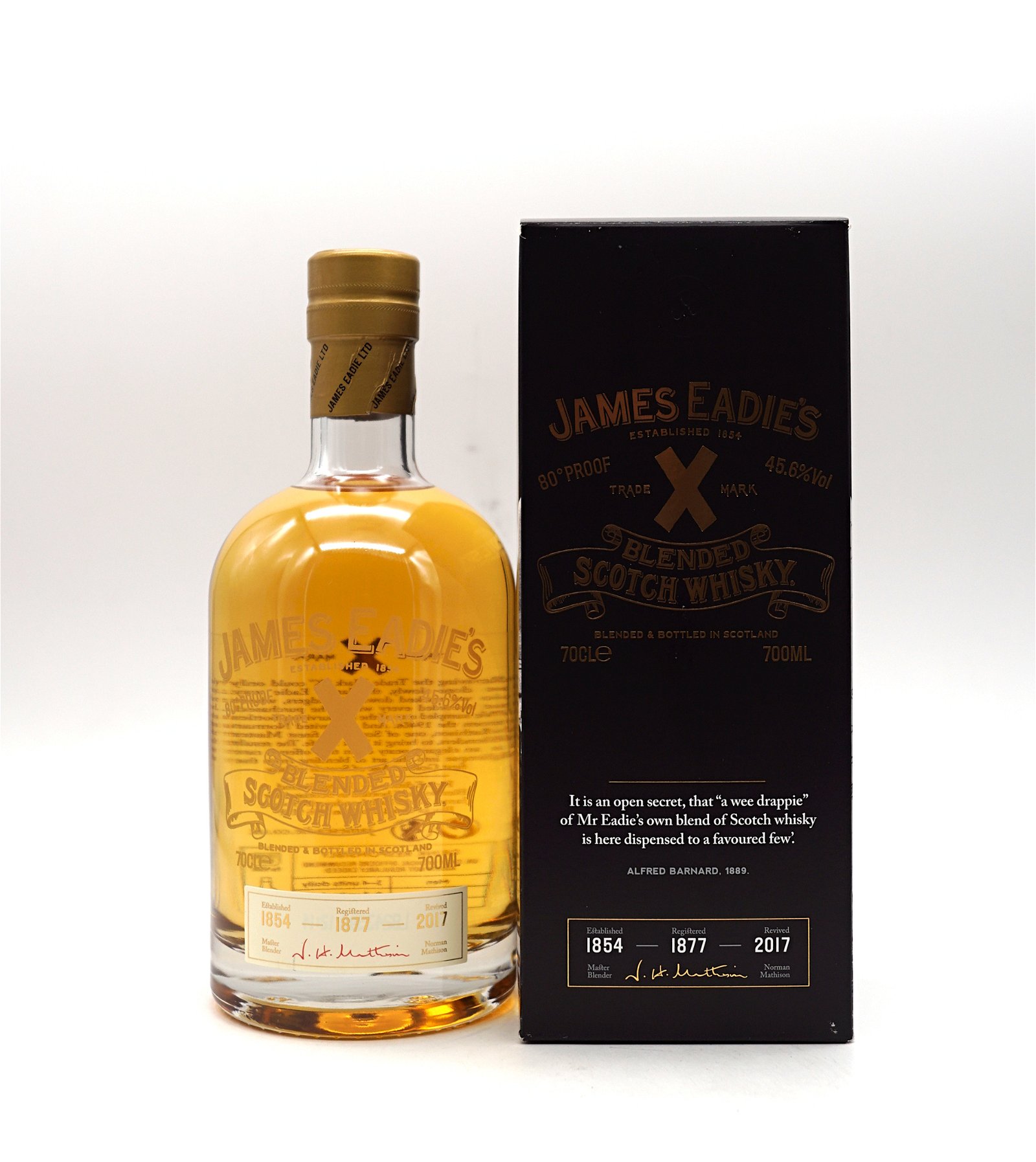 James Eadie's Trademark X Blended Scotch Whisky 