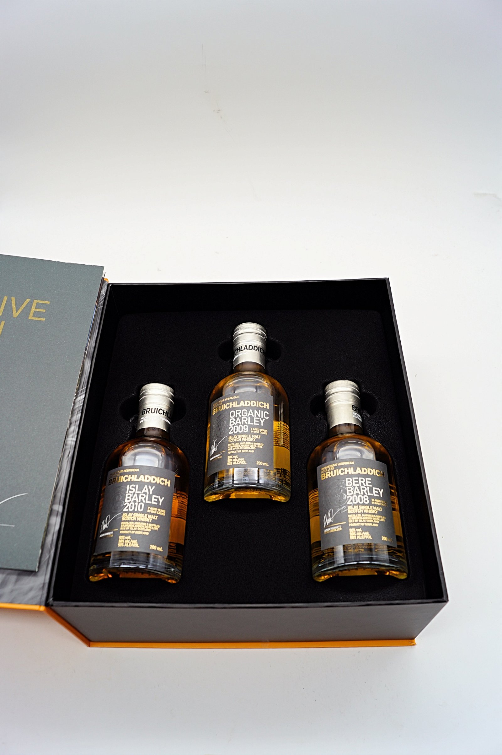 Bruichladdich Barley Exploration Collection Islay Single Malt Scotch Whisky (3x200ml)