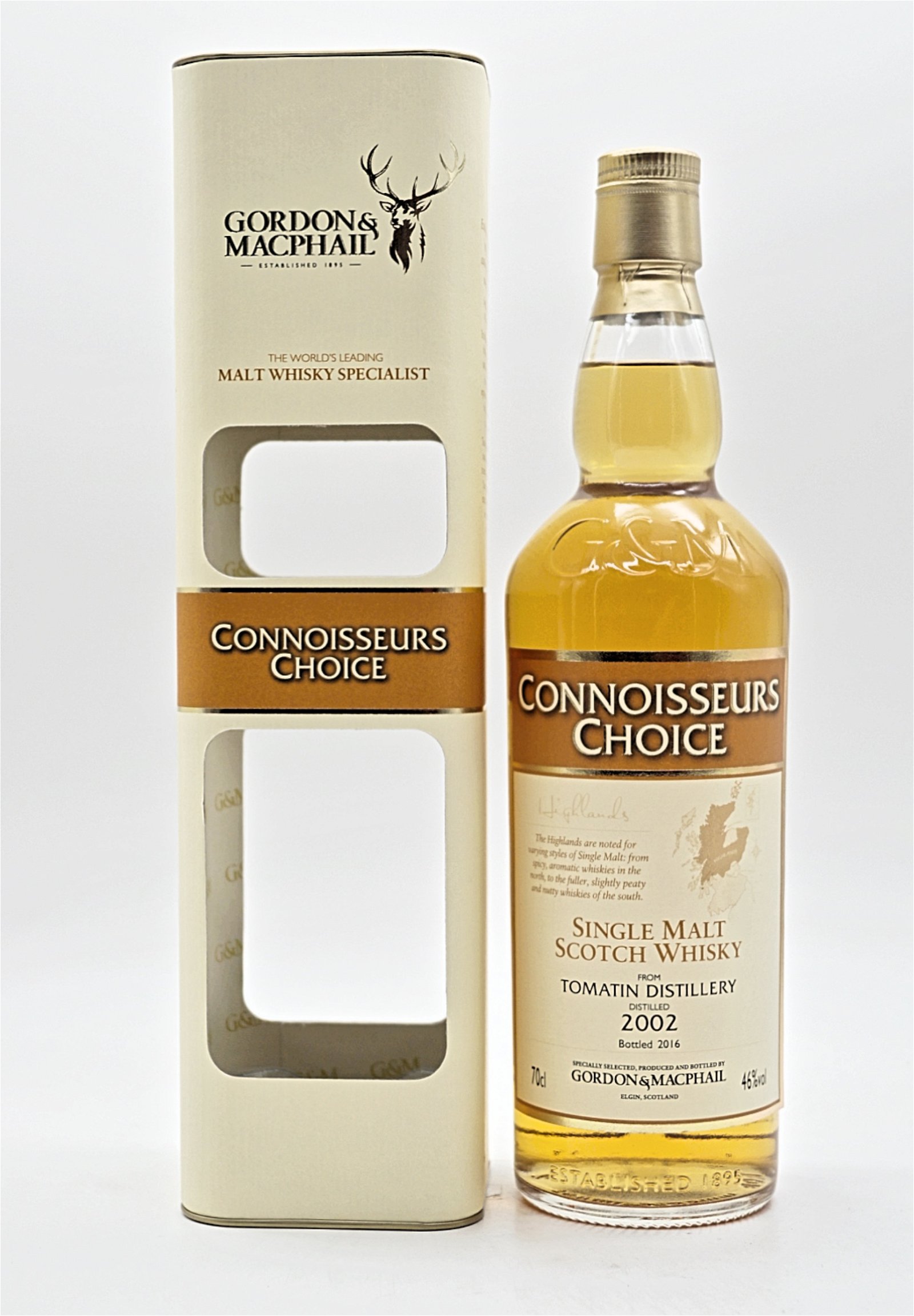 Gordon & Macphail Connoisseurs Choice Tomatin Distillery 2002/2016 Single Malt Scotch Whisky