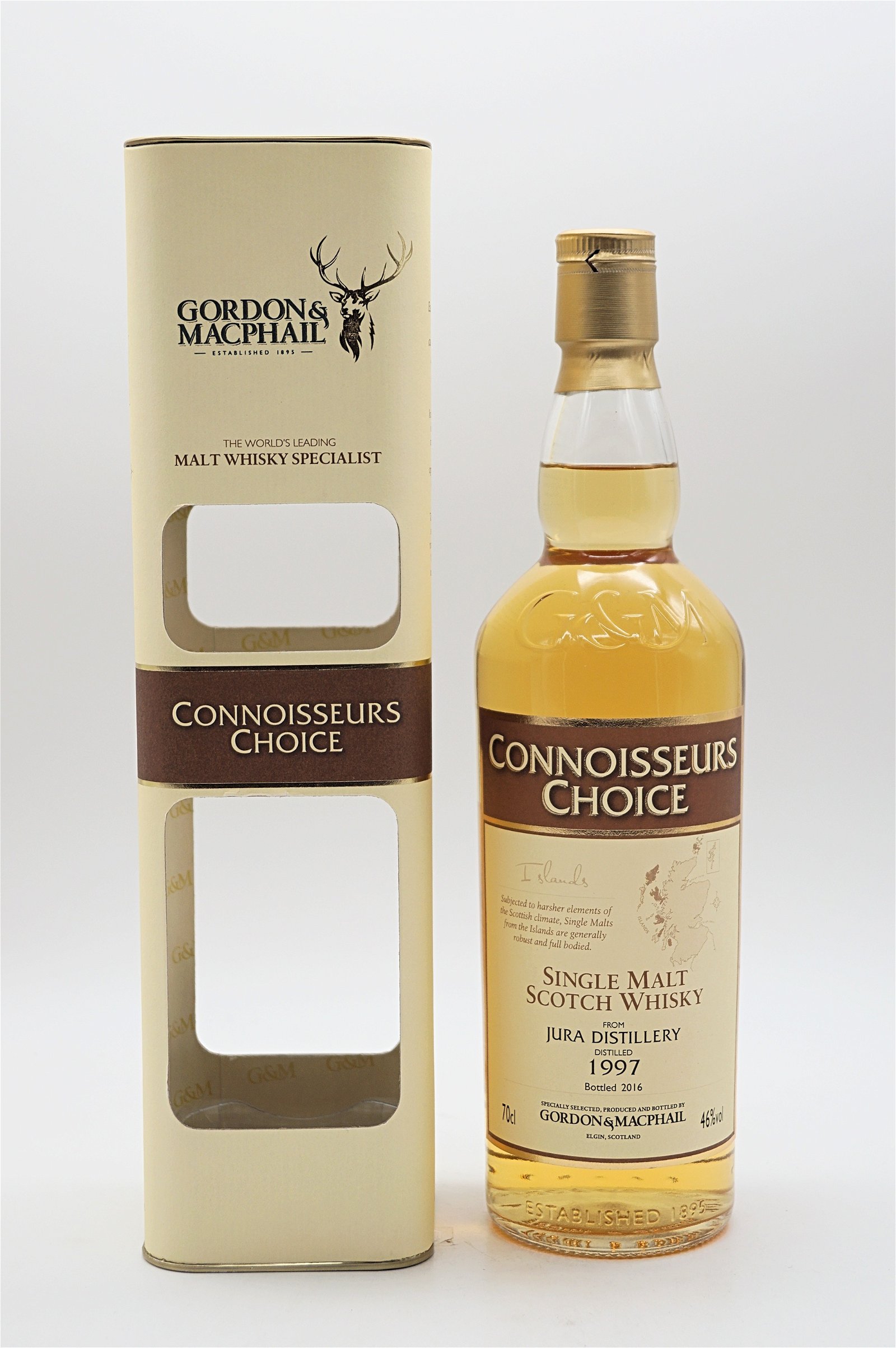 Gordon & Macphail Connoisseurs Choice Jura Distillery 1997/2016 Single Malt Scotch