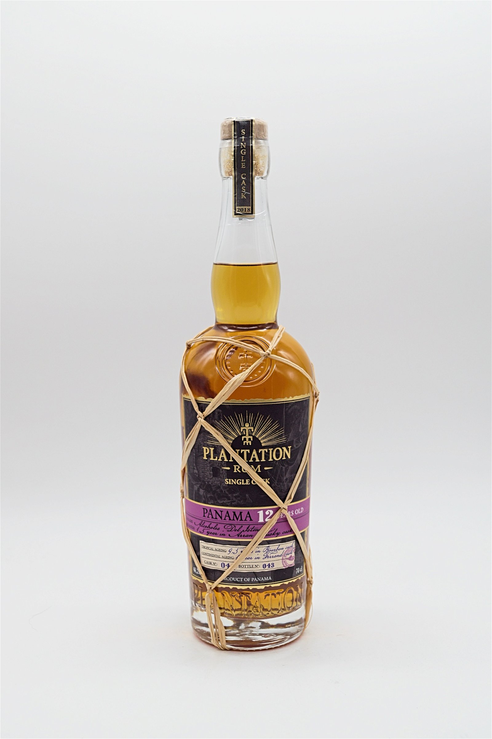 Plantation Rum Panama 12 Jahre Single Cask Collection Arran Whisky Finish