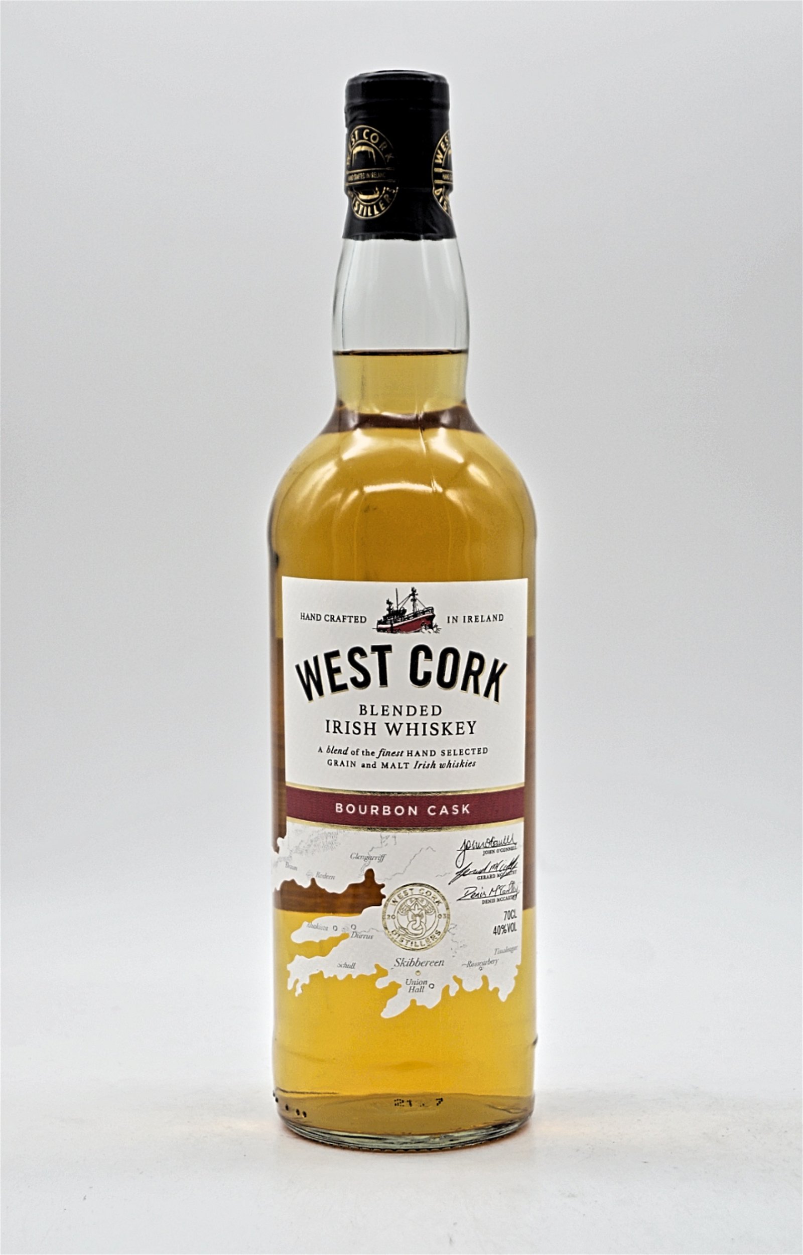 West Cork Bourbon Cask Blended Irish Whiskey 