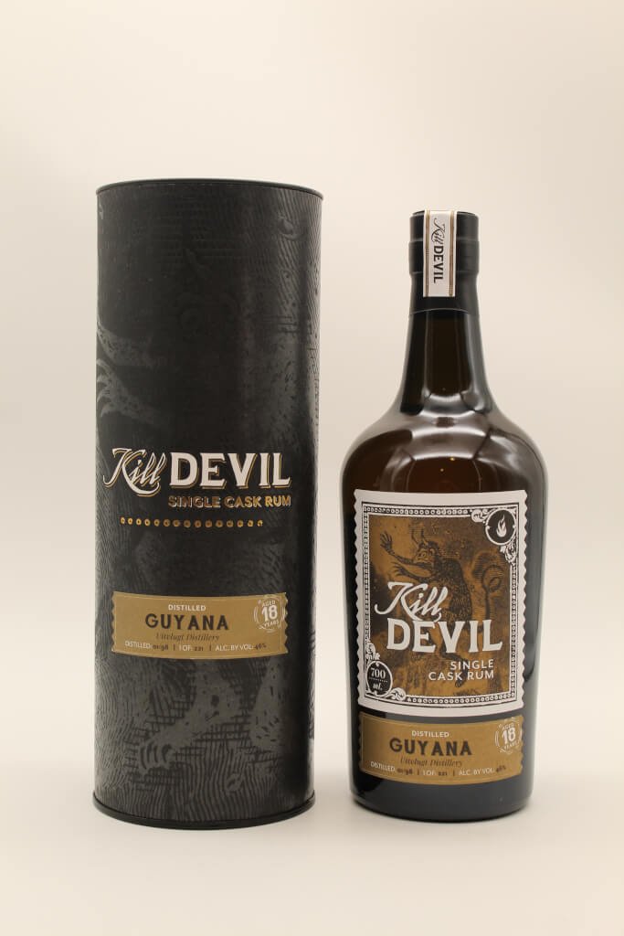 Kill Devil Rum Guyana 18 Jahre Uitvlugt Distillery 357 Fl.