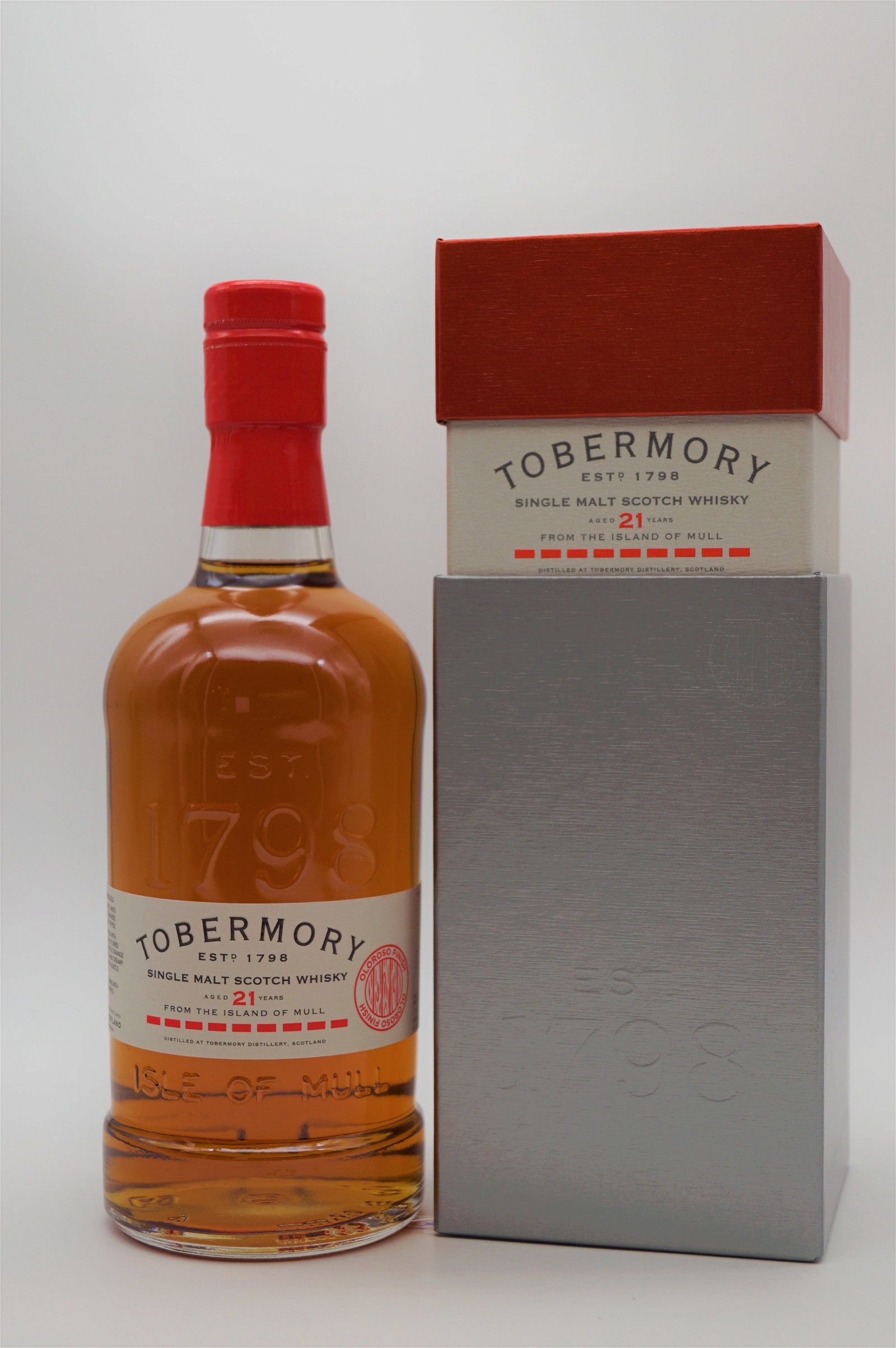 Tobermory 21 Jahre Single Malt Scotch Whisky Oloroso Sherry Finish 