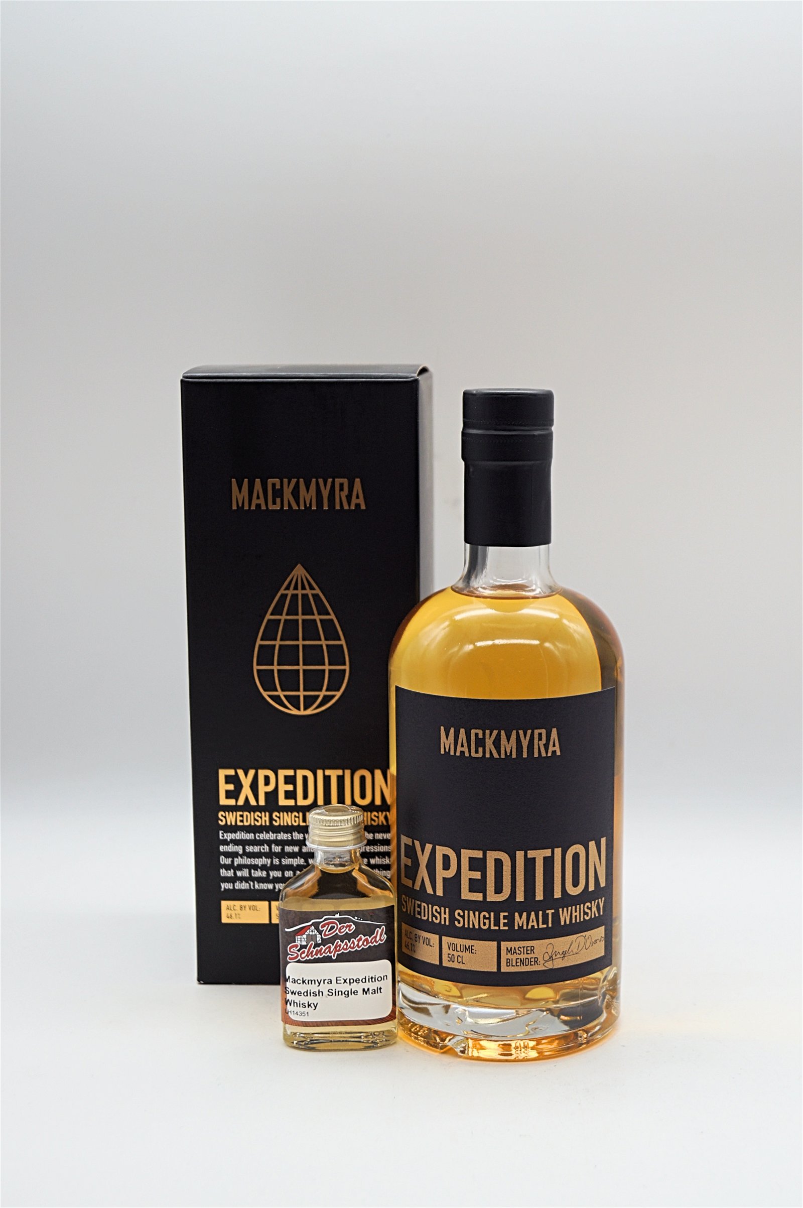 Mackmyra Expedition Swedish Single Malt Whisky Sample 20 ml