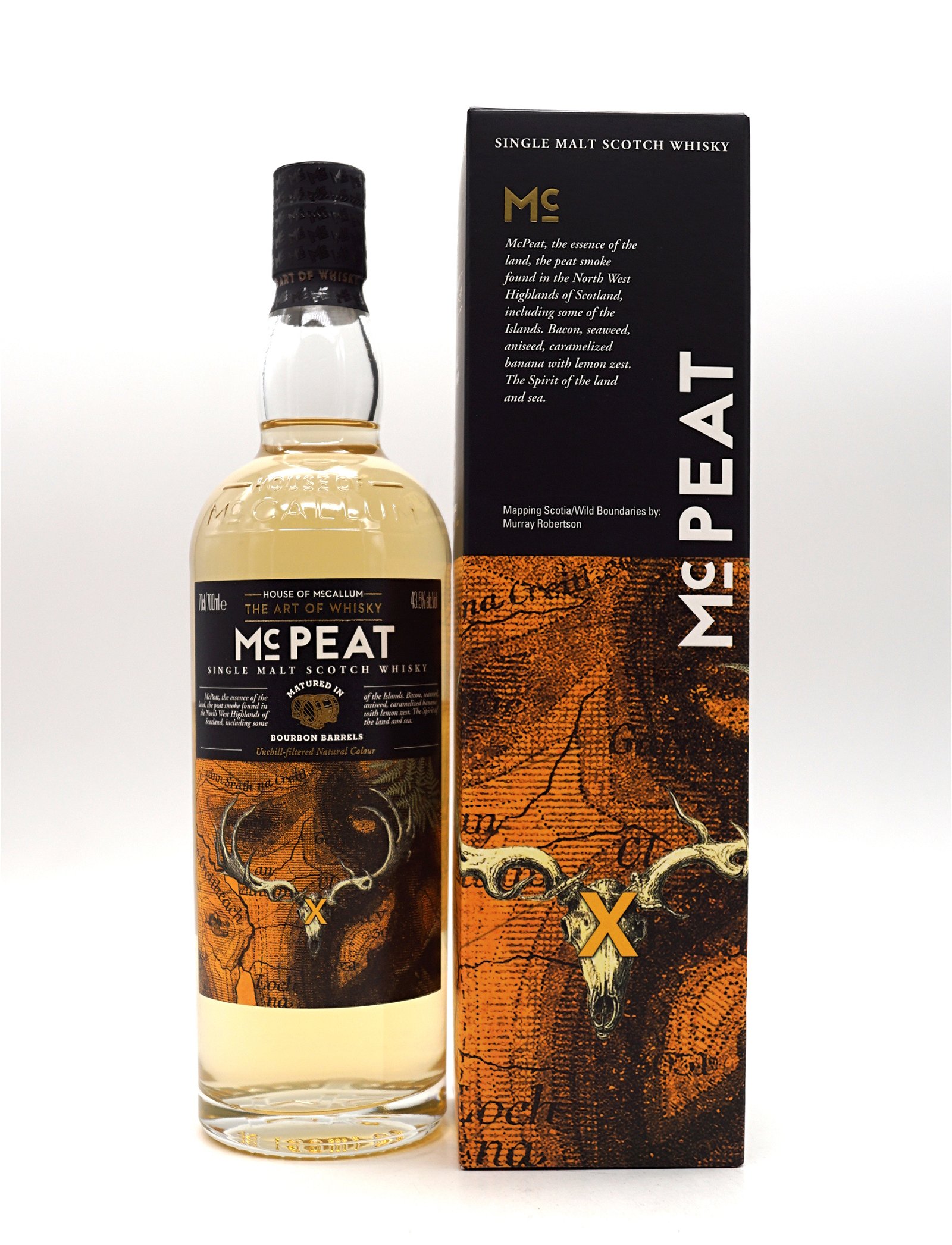 House of Mc Callum Mc Peat Single Malt Scotch Whisky 