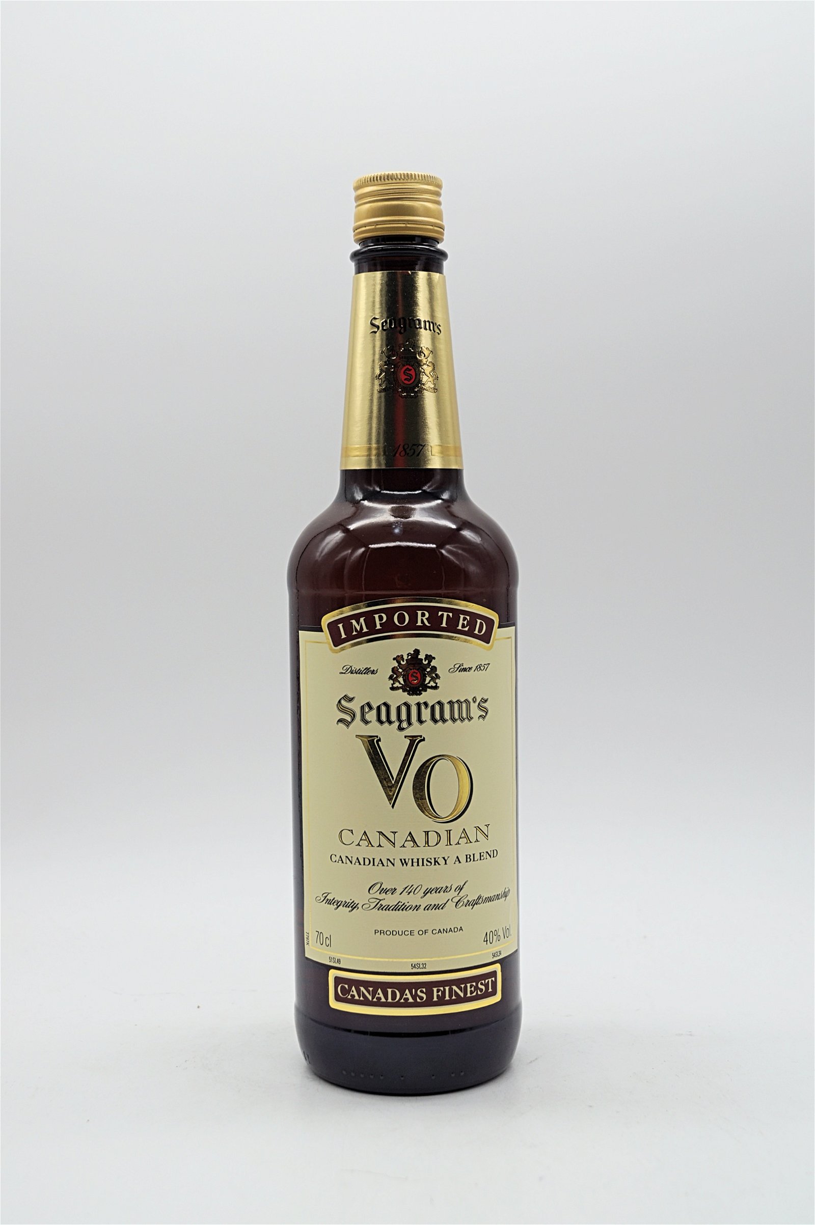 Seagrams VO Canadian blended Whisky