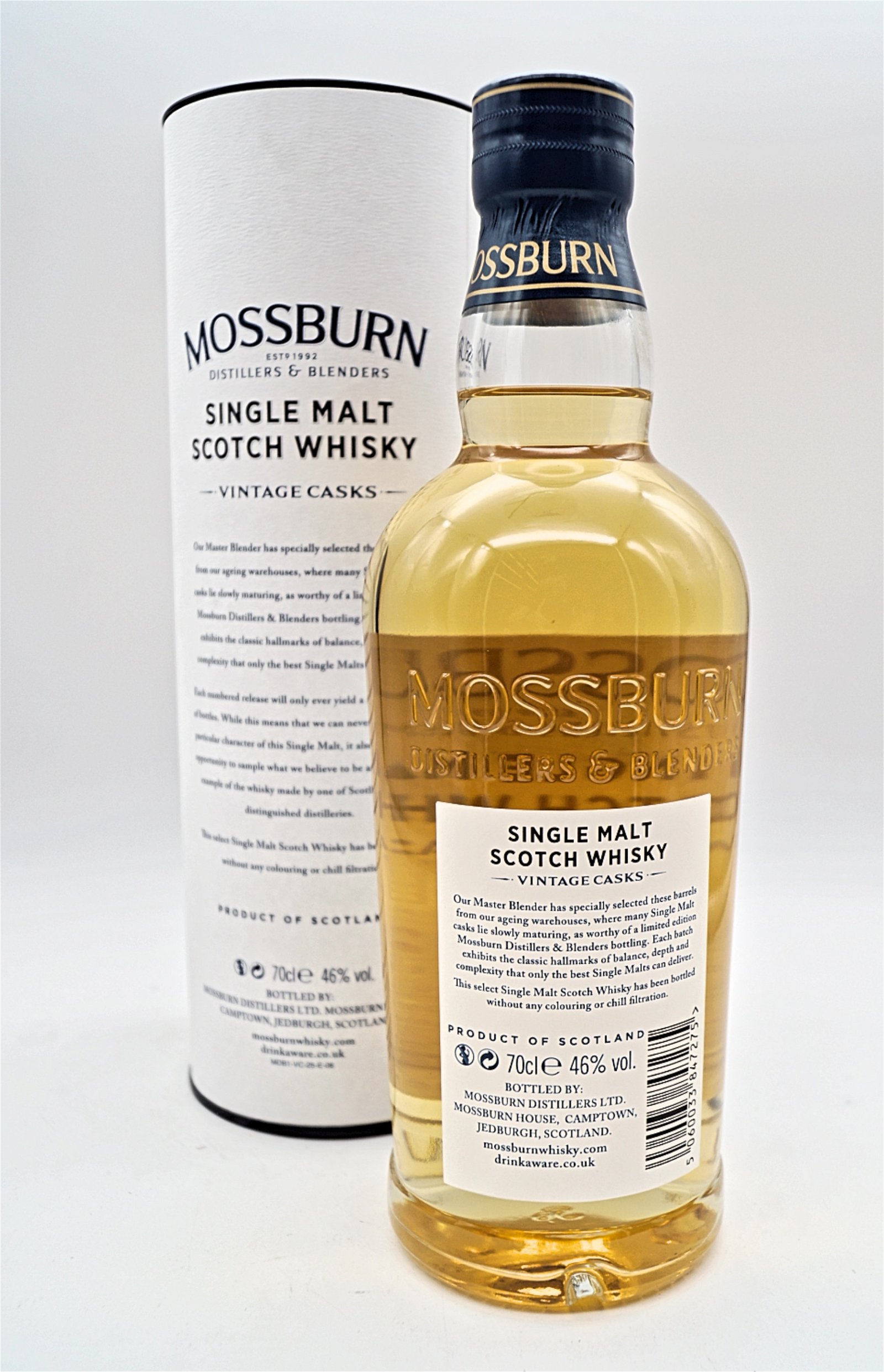 Mossburn 10 Jahre Ardmore Cask Nr 25 Single Malt Scotch Whisky-