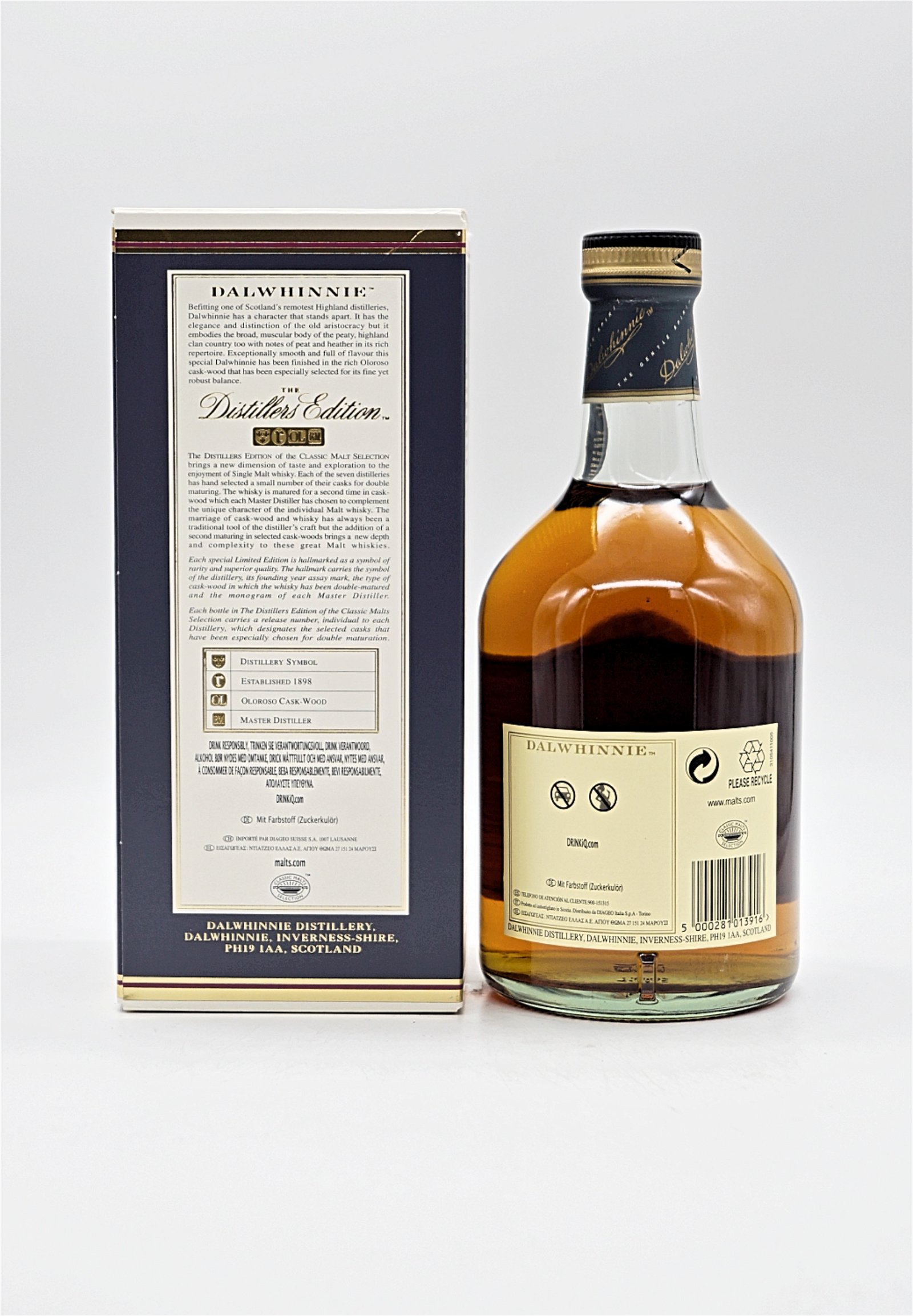 Dalwhinnie The Distillers Edition 1998/2015 Oloroso Finish Highland Single Malt Scotch Whisky