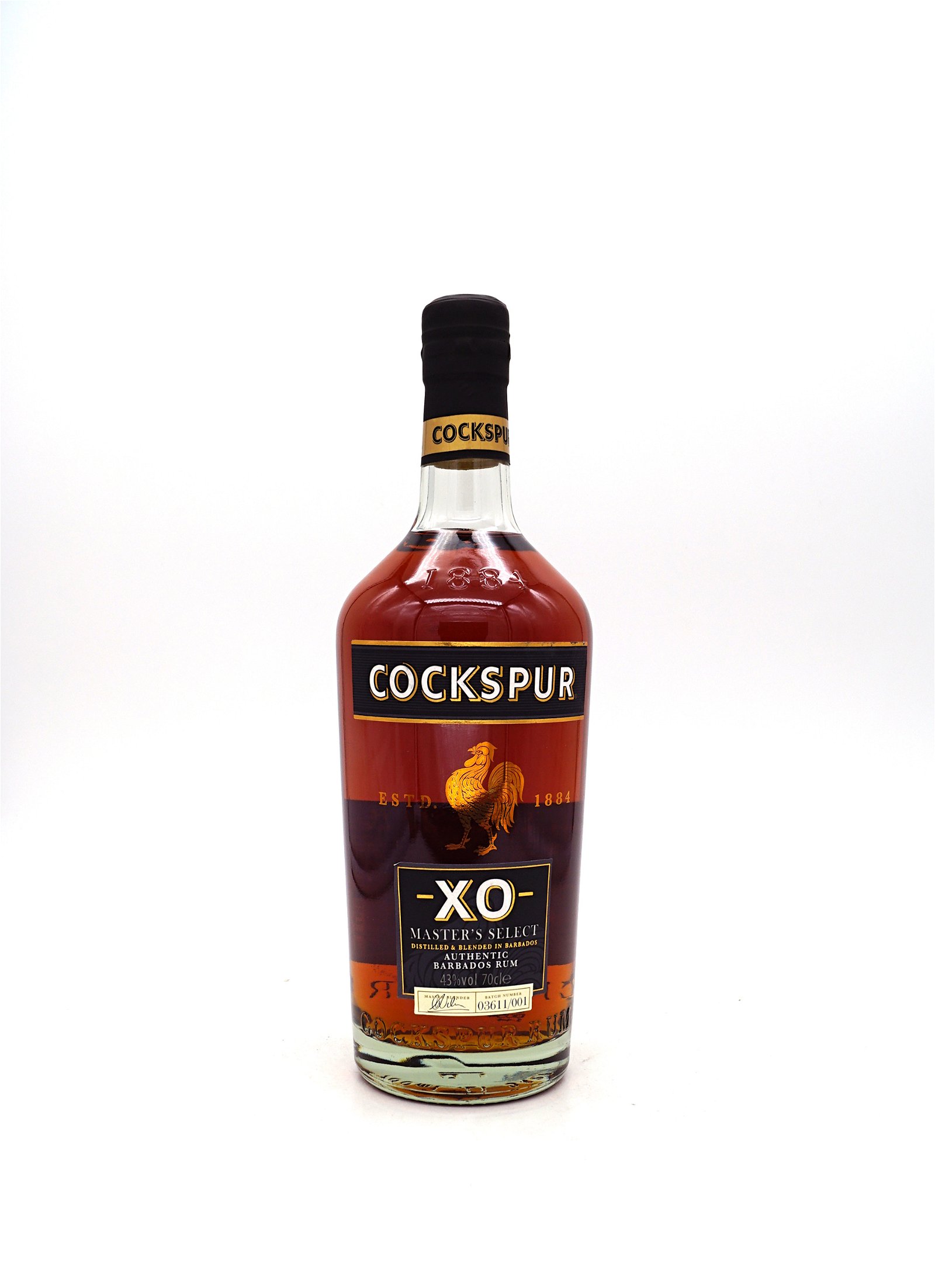 Cockspur XO Masters Select Authentic Barbados Rum