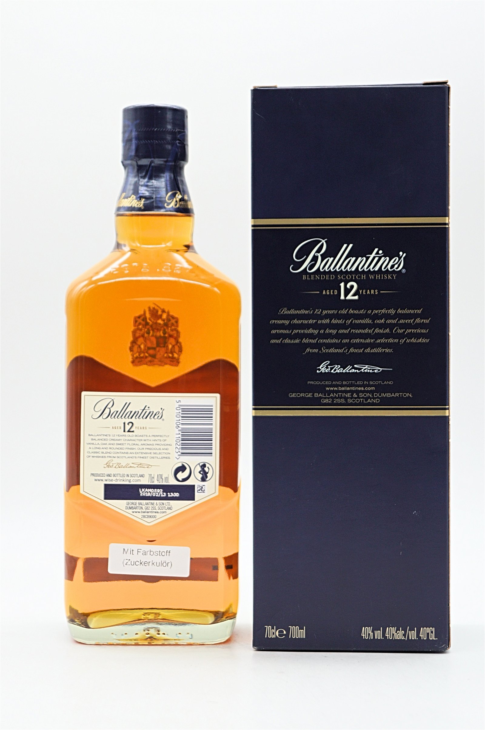 Ballantines 12 Jahre Blended Scotch Whisky