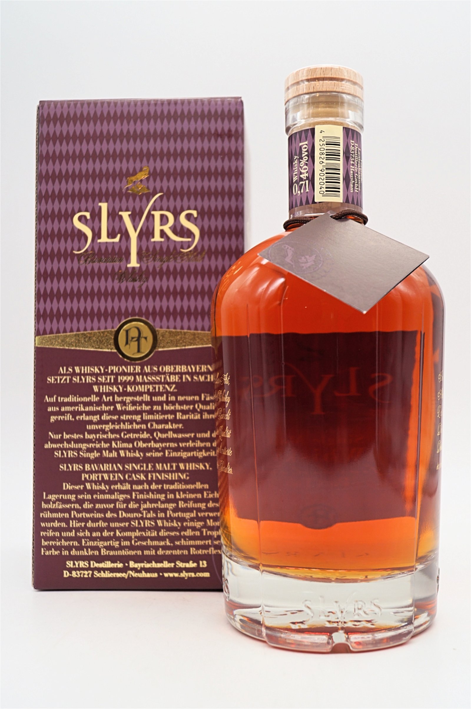 Slyrs Single Malt Whisky Port Cask Finishing