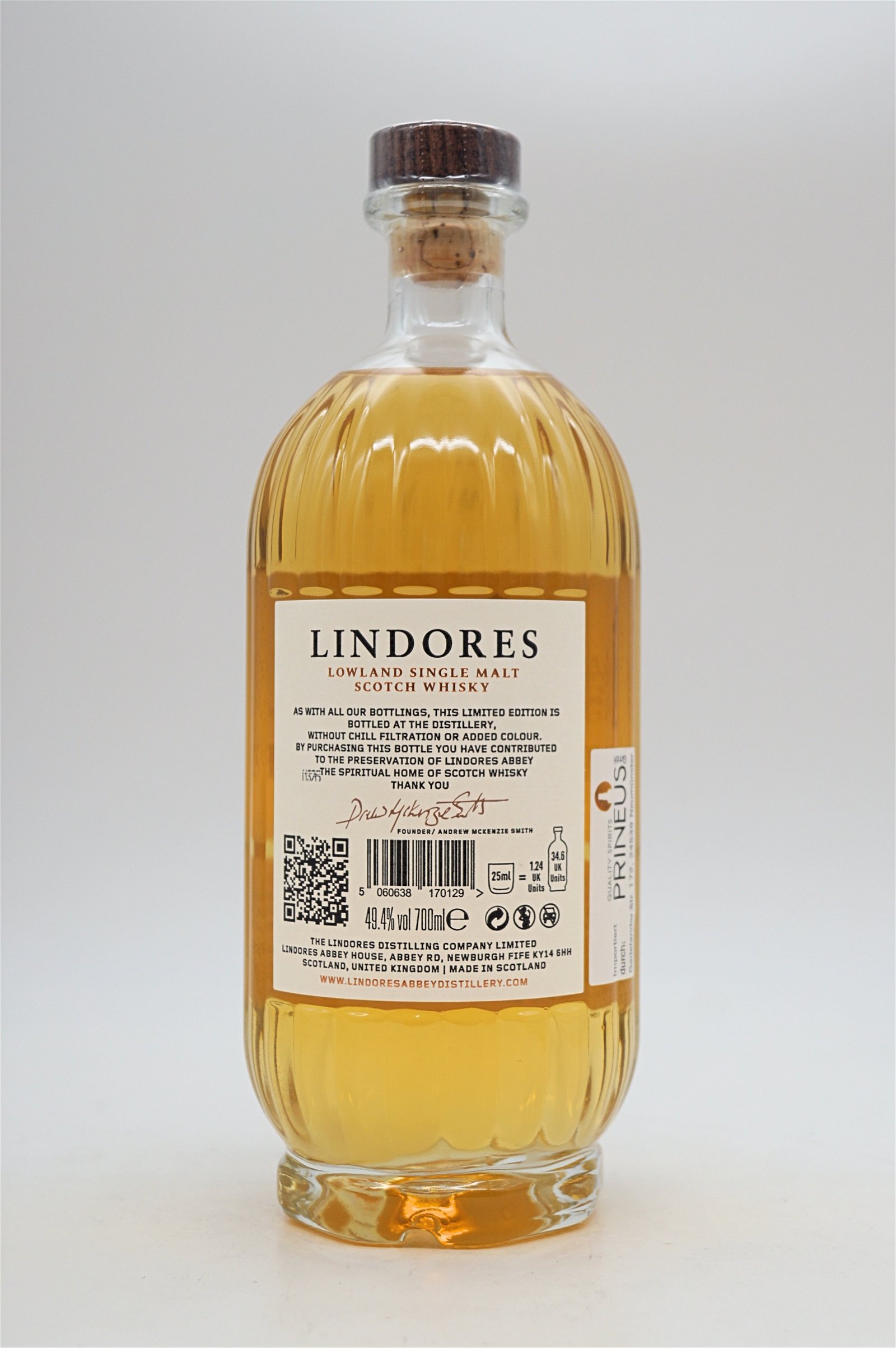 Lindores Abbey Distillery Cask of Lindores Bourbon