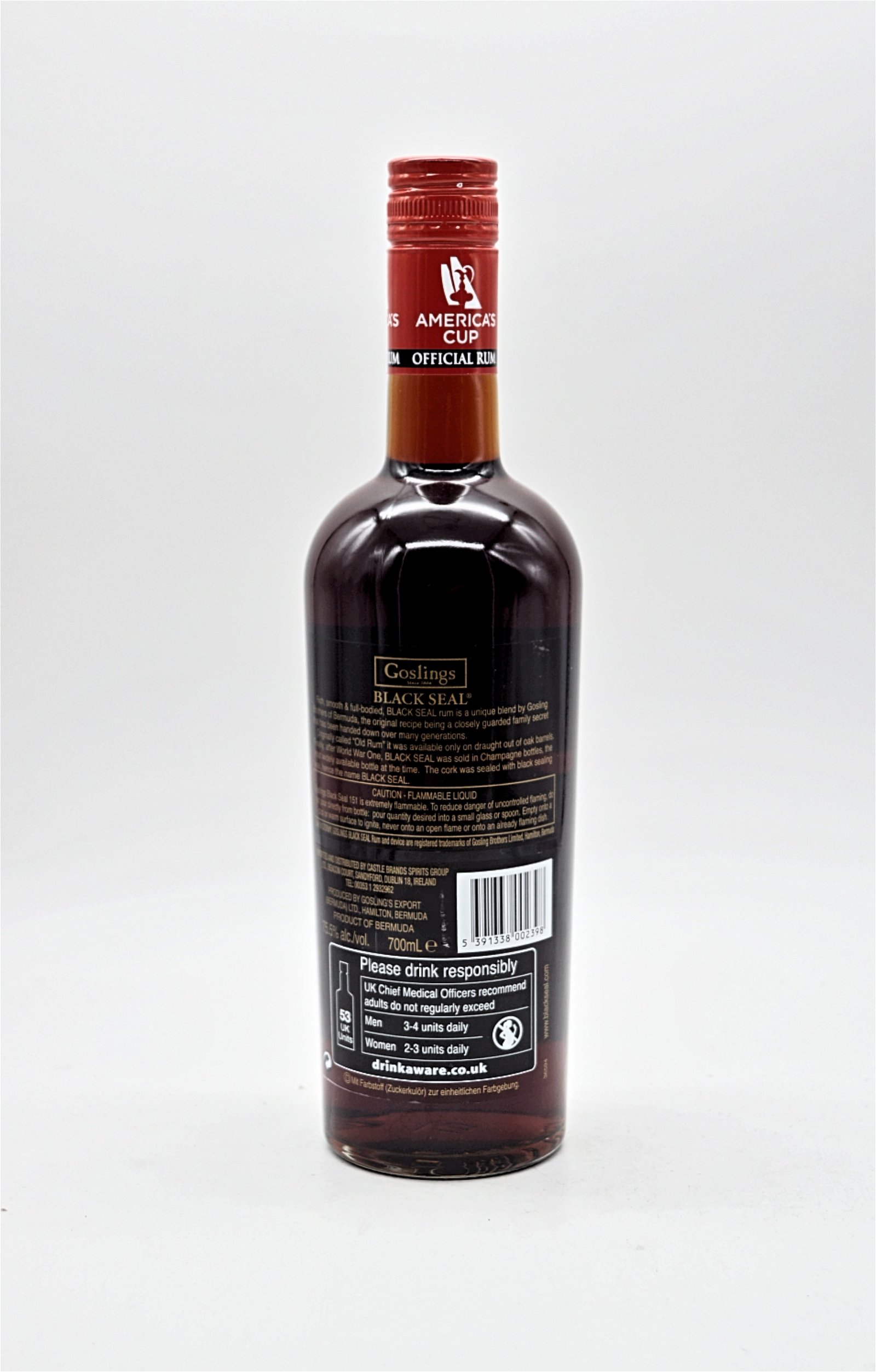 Gosling Black Seal Bermuda Black Rum 151 Proof