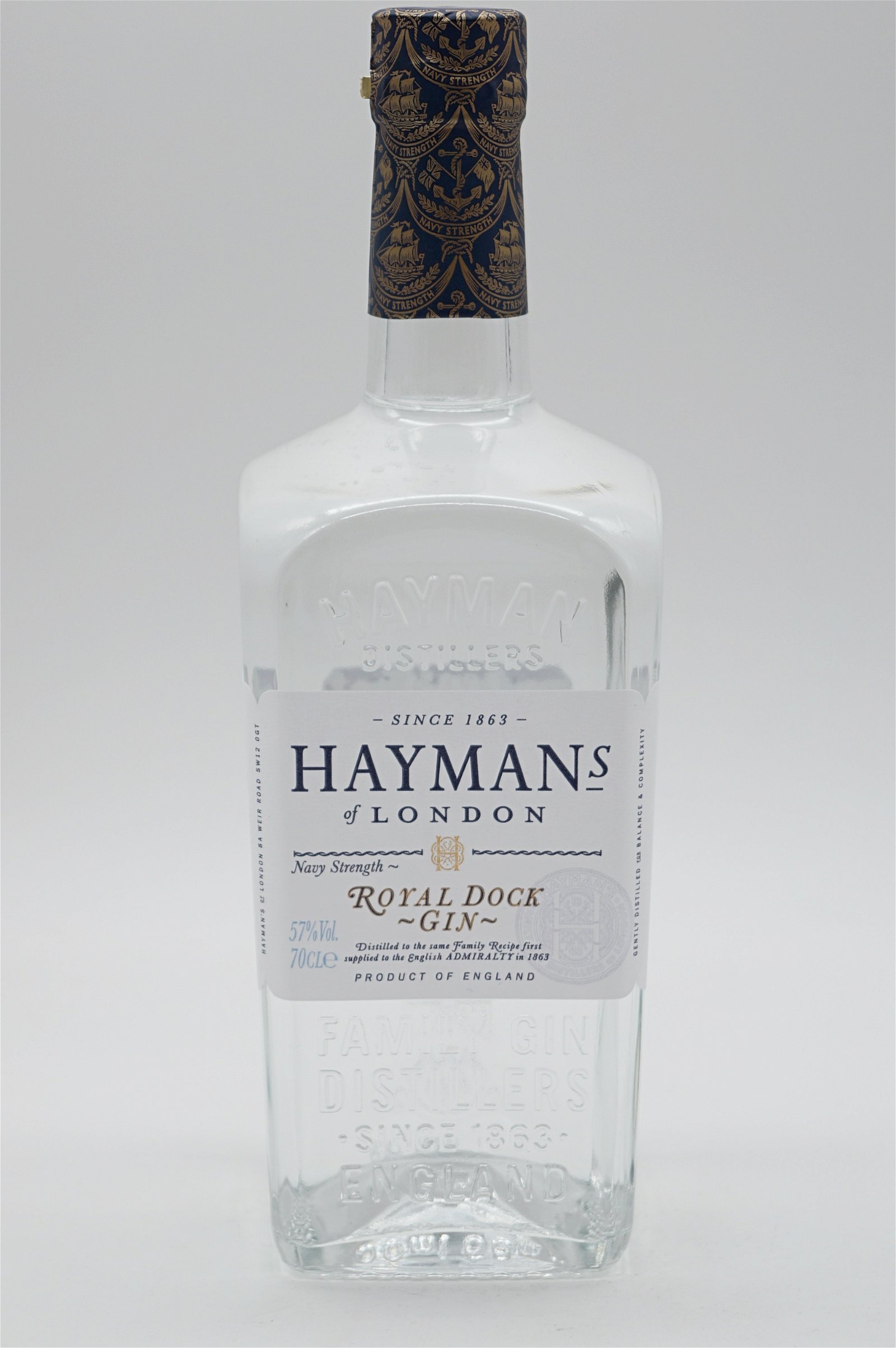 Haymans Royal Dock Gin Navy Strength